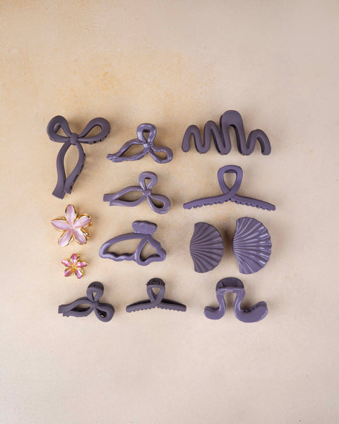 Plum Charm Claw – Set of 11