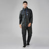 NiceG Men's Raincoats With Lightweight, Waterproof & Durable Black