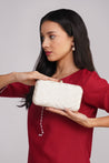 Nice-G Lucknow Loom Clutch: Graceful Traditional Legacy