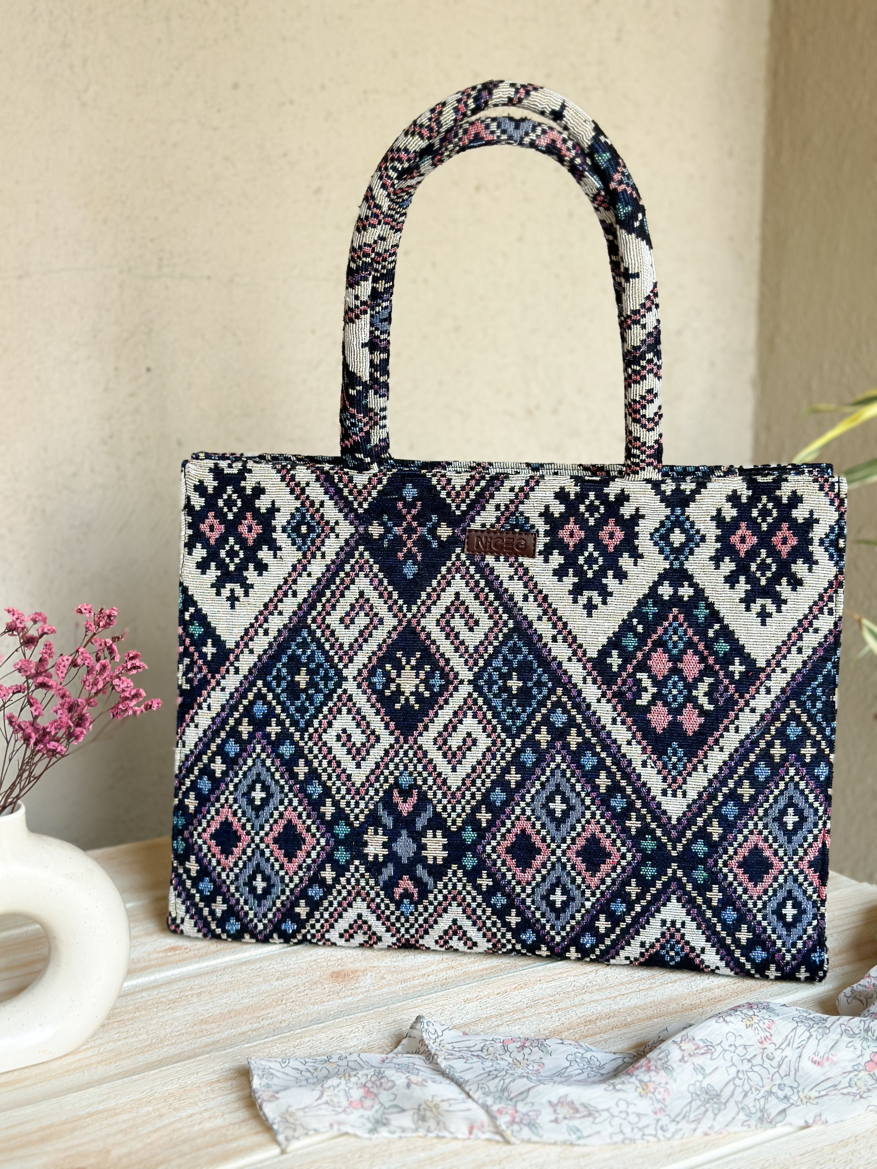 NiceG Color Fusion Box Bag (Large)