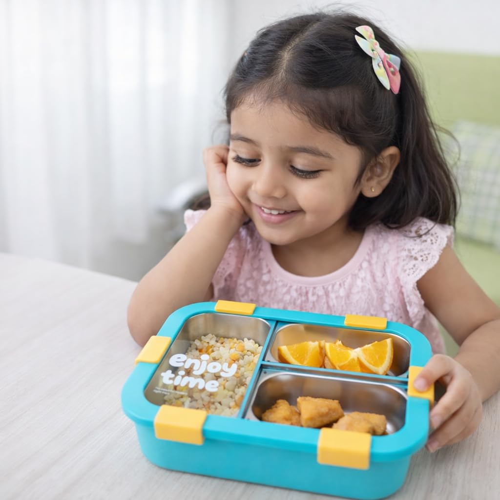 Enjoy Time Steel Lunch Box