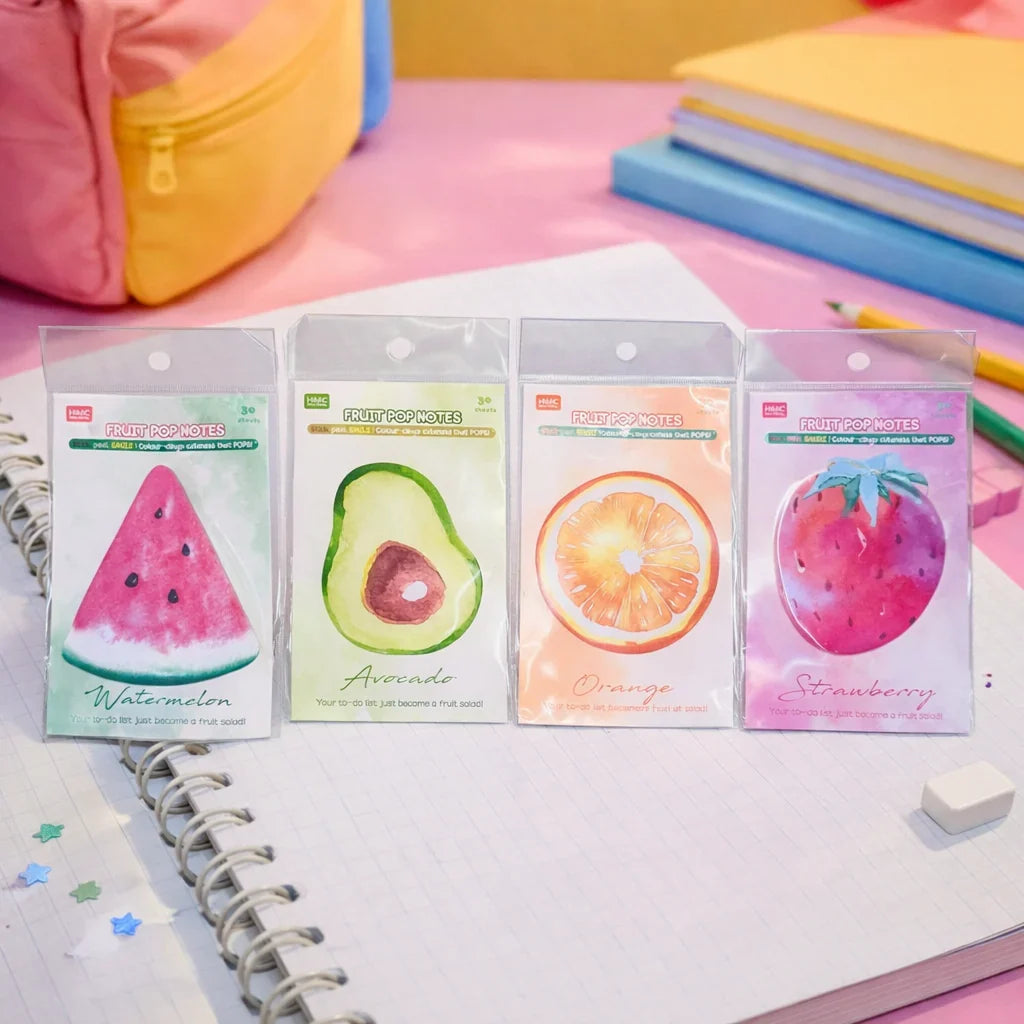 Fruit Sticky Notes (4 pcs)