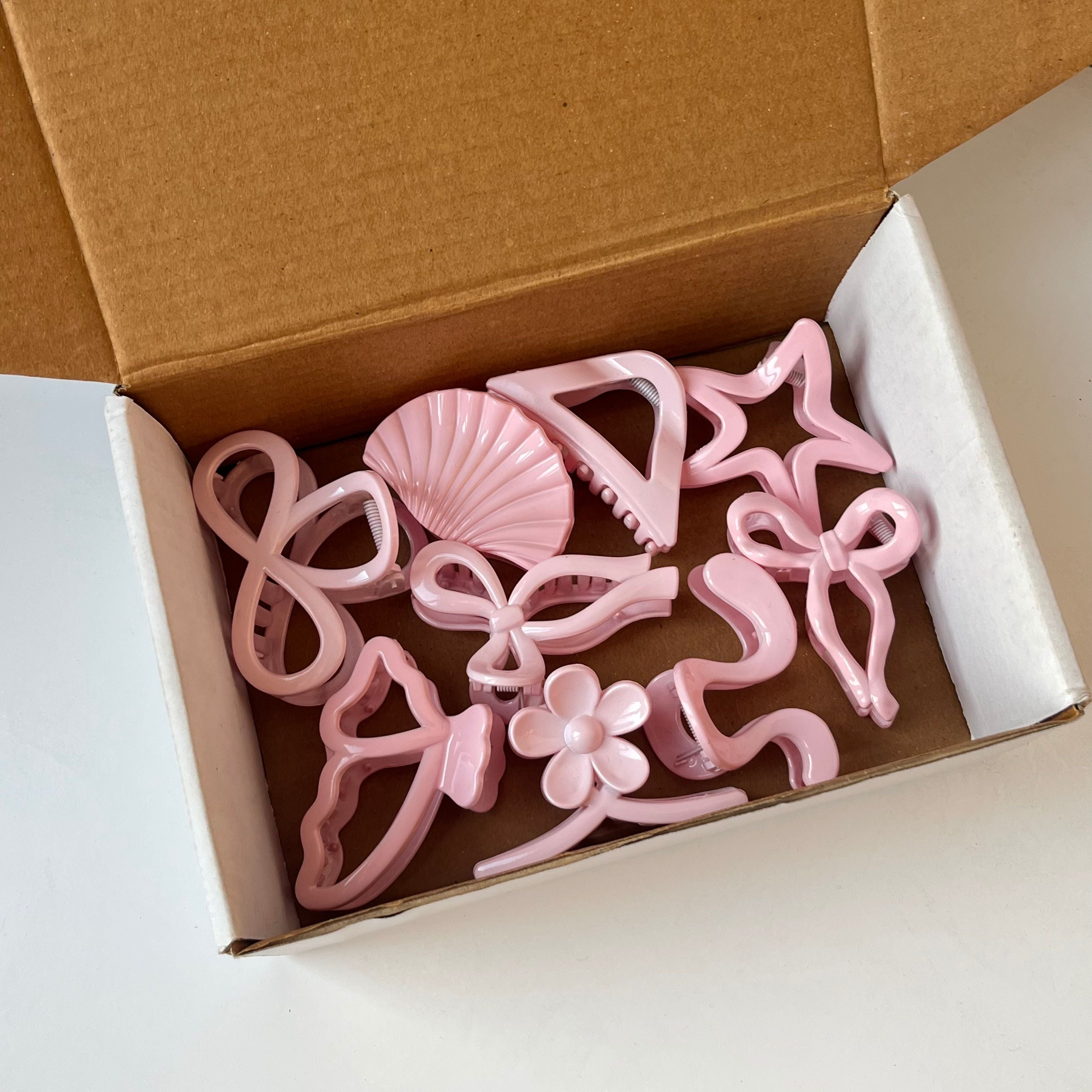 Blush Whisper Claw Set of 9