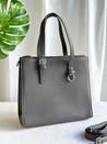NiceG Vinka Cross Grey Tote Bag