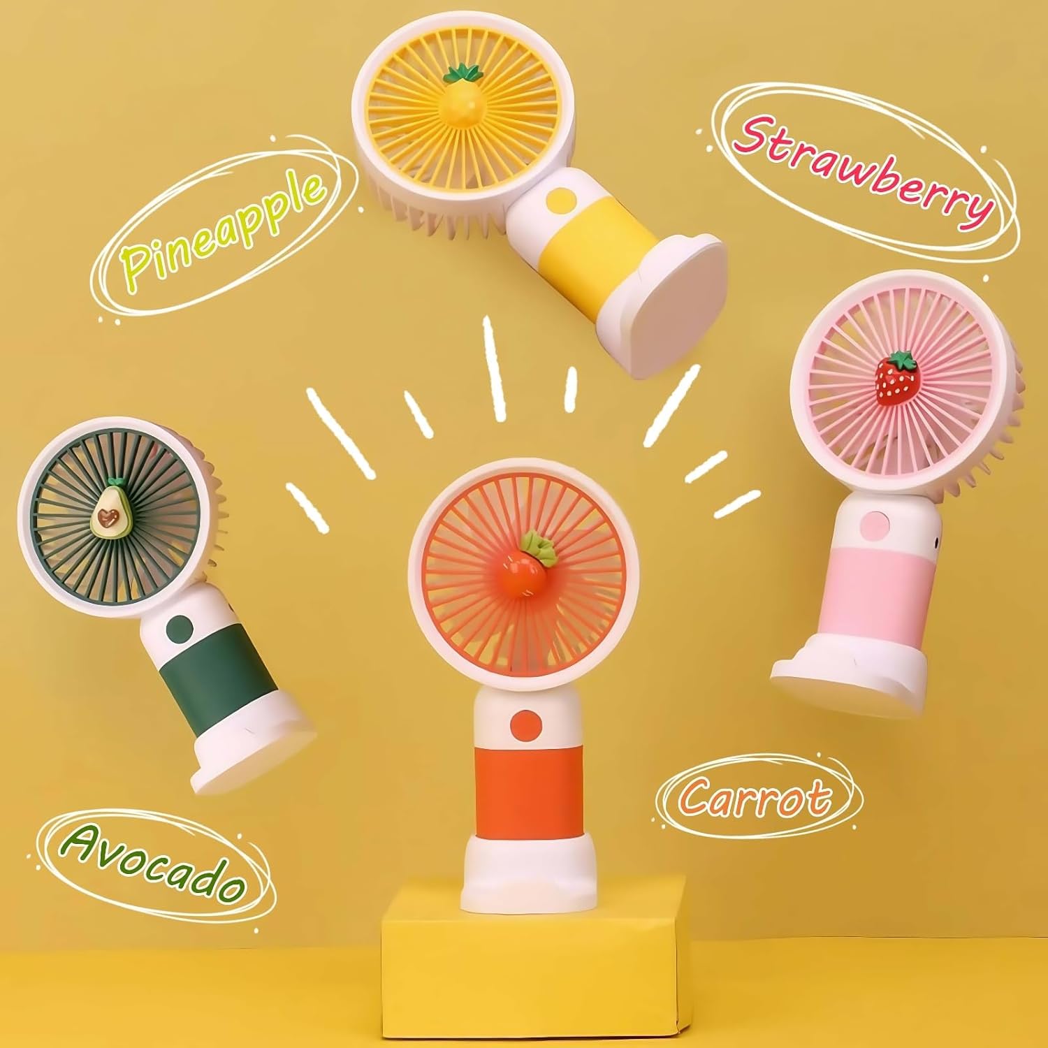 Cartoon Mini Fan Bulk