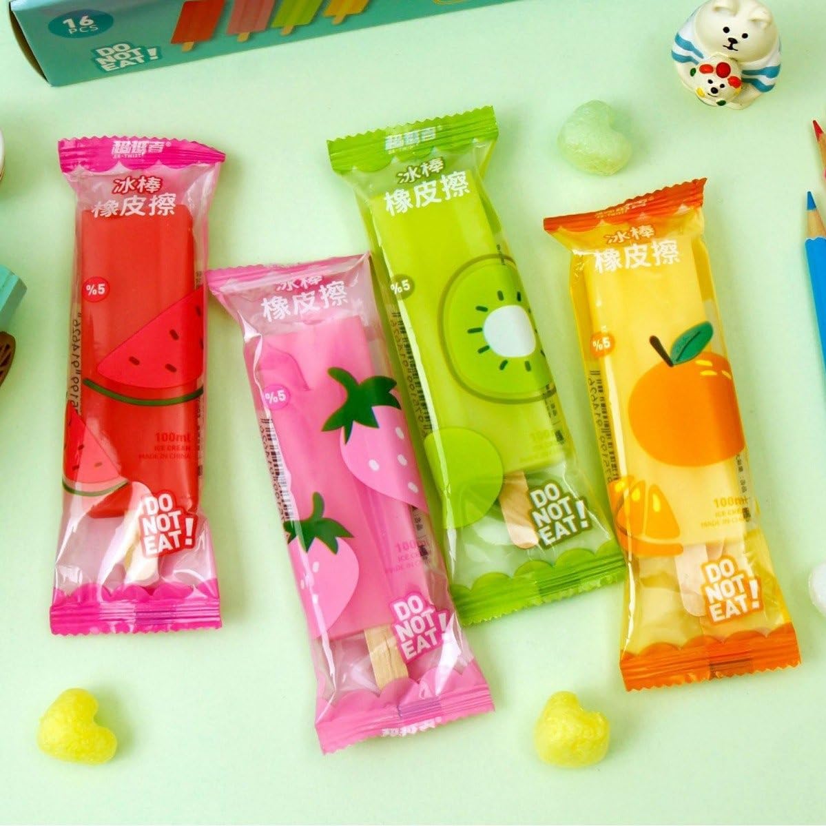 Fruit Bar Eraser