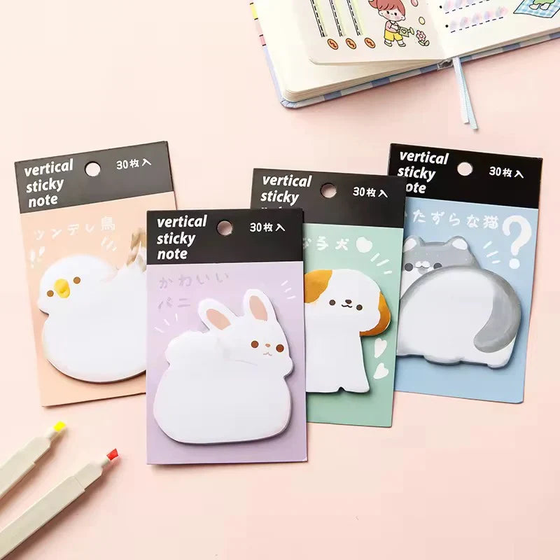 Animal Sticky Notes (4 pcs)