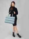 NiceG Blue Bliss Box Bag (Large)