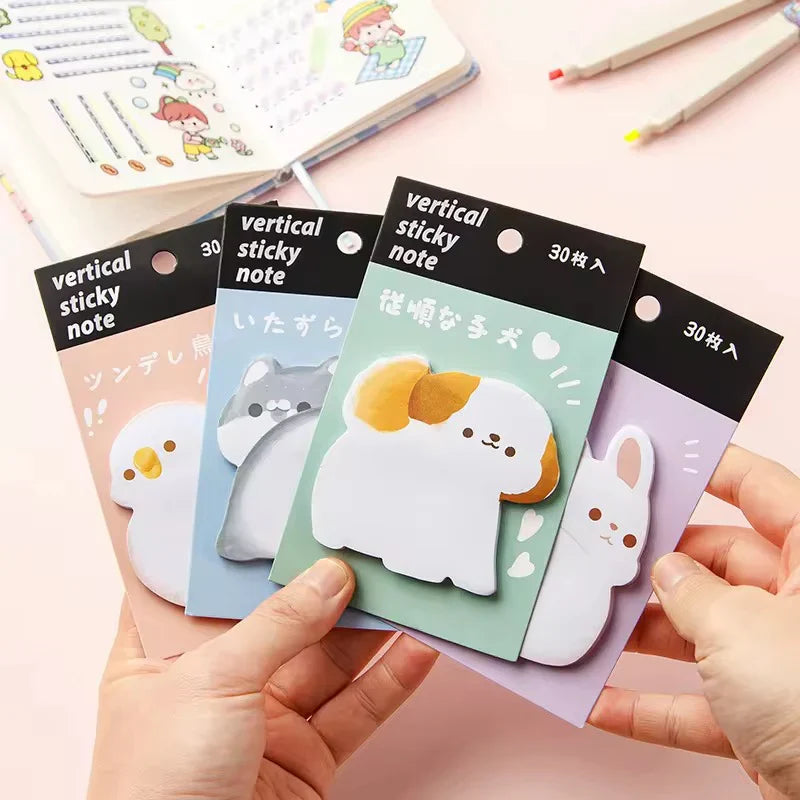 Animal Sticky Notes (4 pcs)