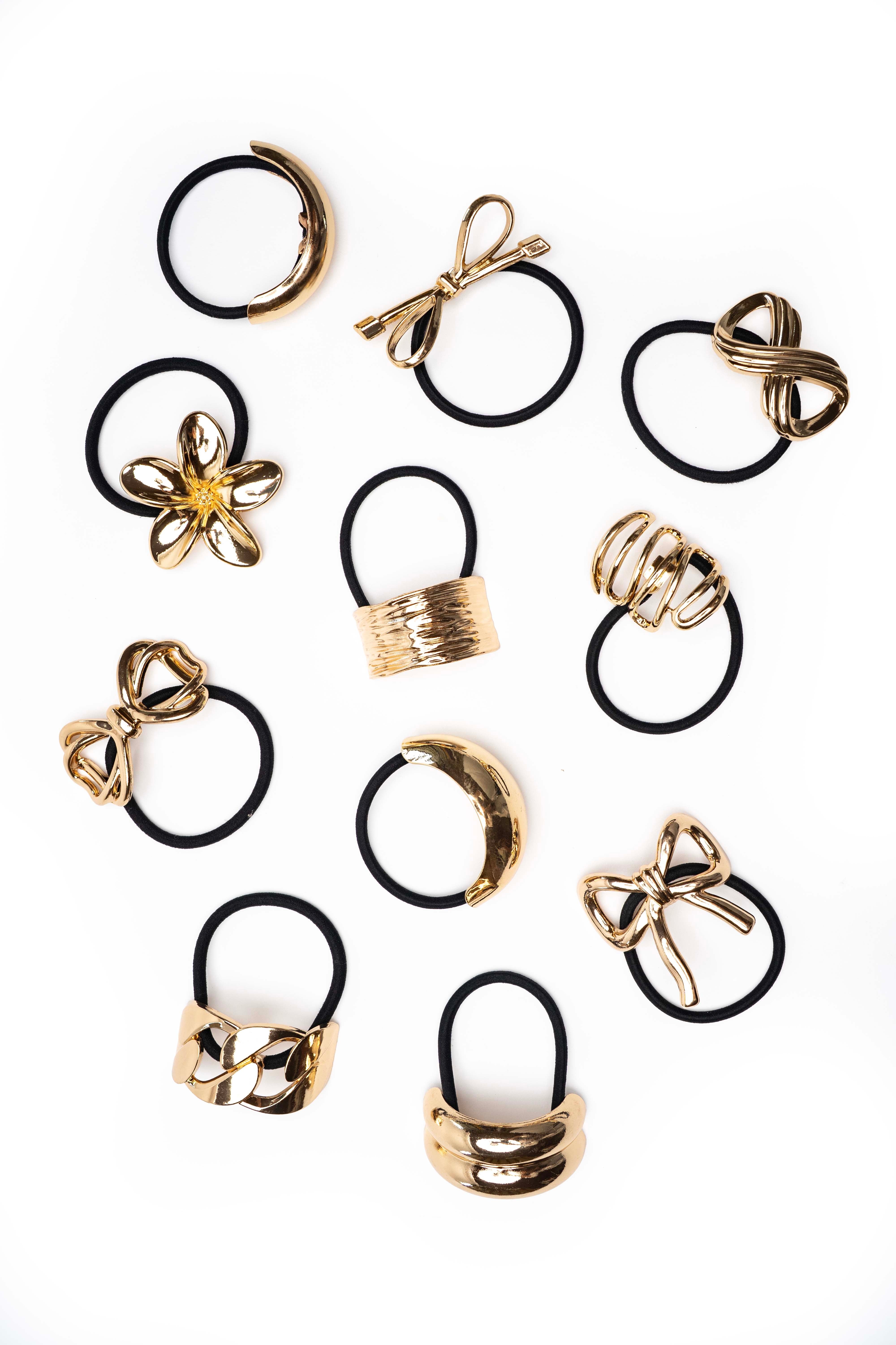 Golden HairTie Combo