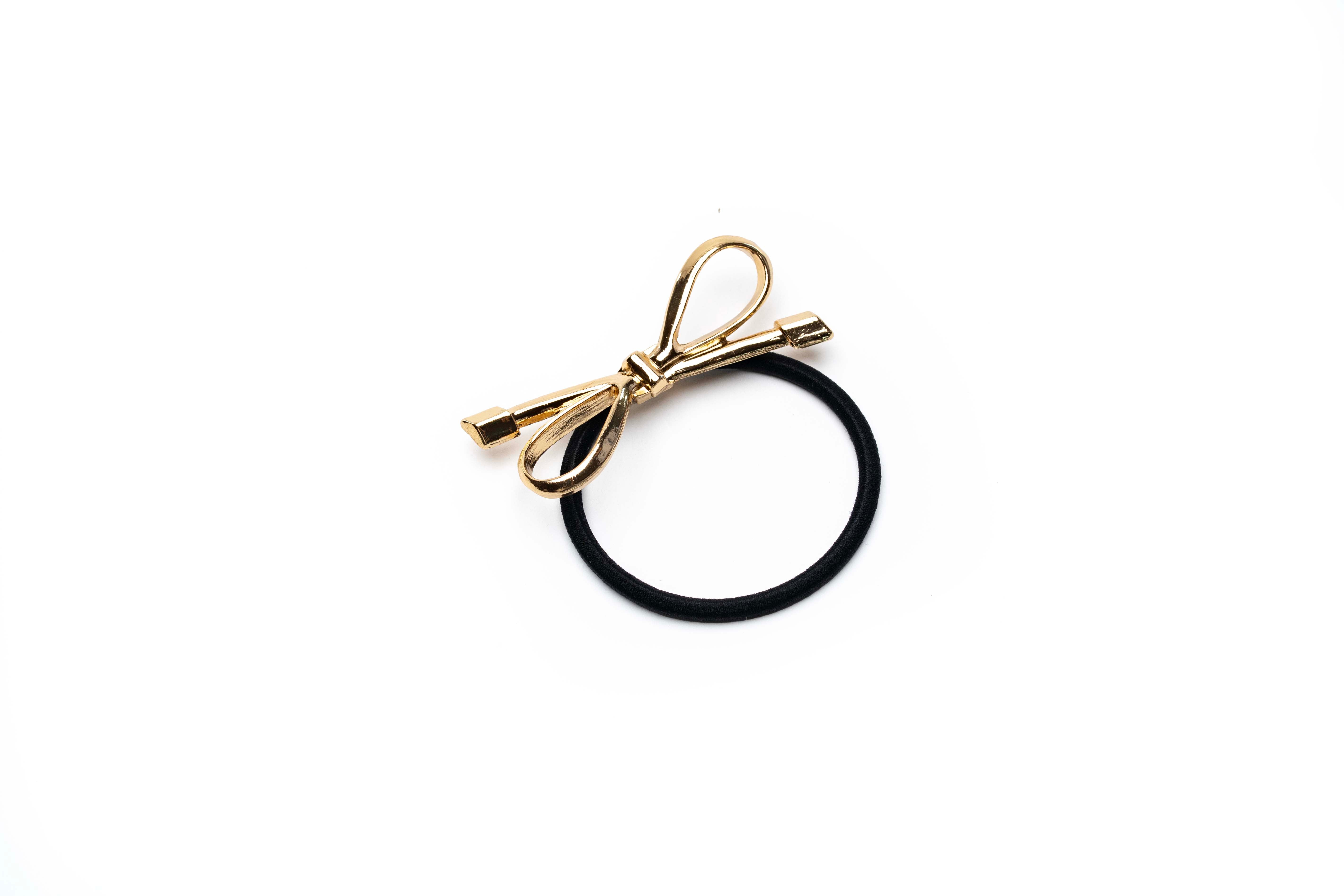 Metal Bow Hair Elastic