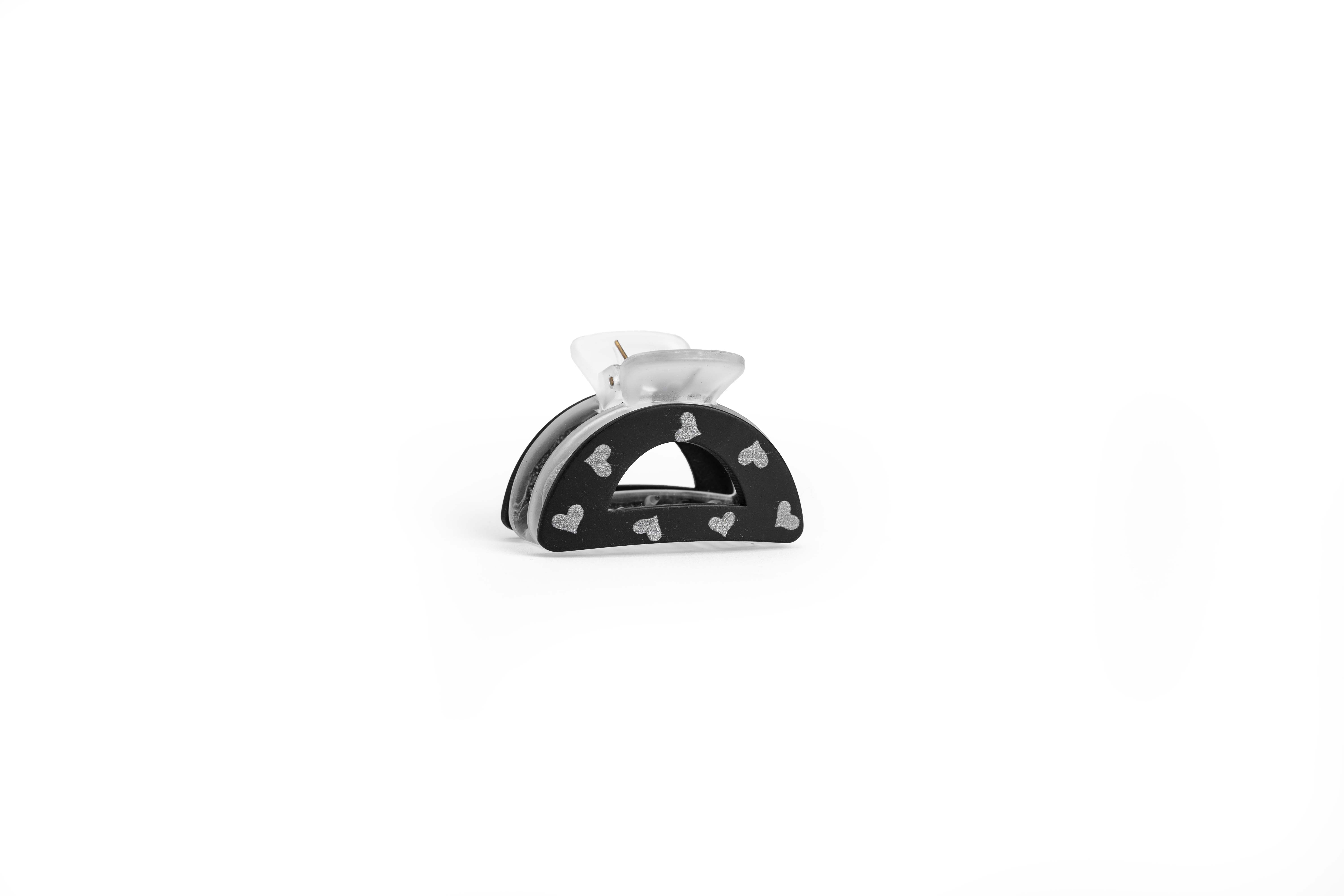 Heart Dot Hair Claw - Small