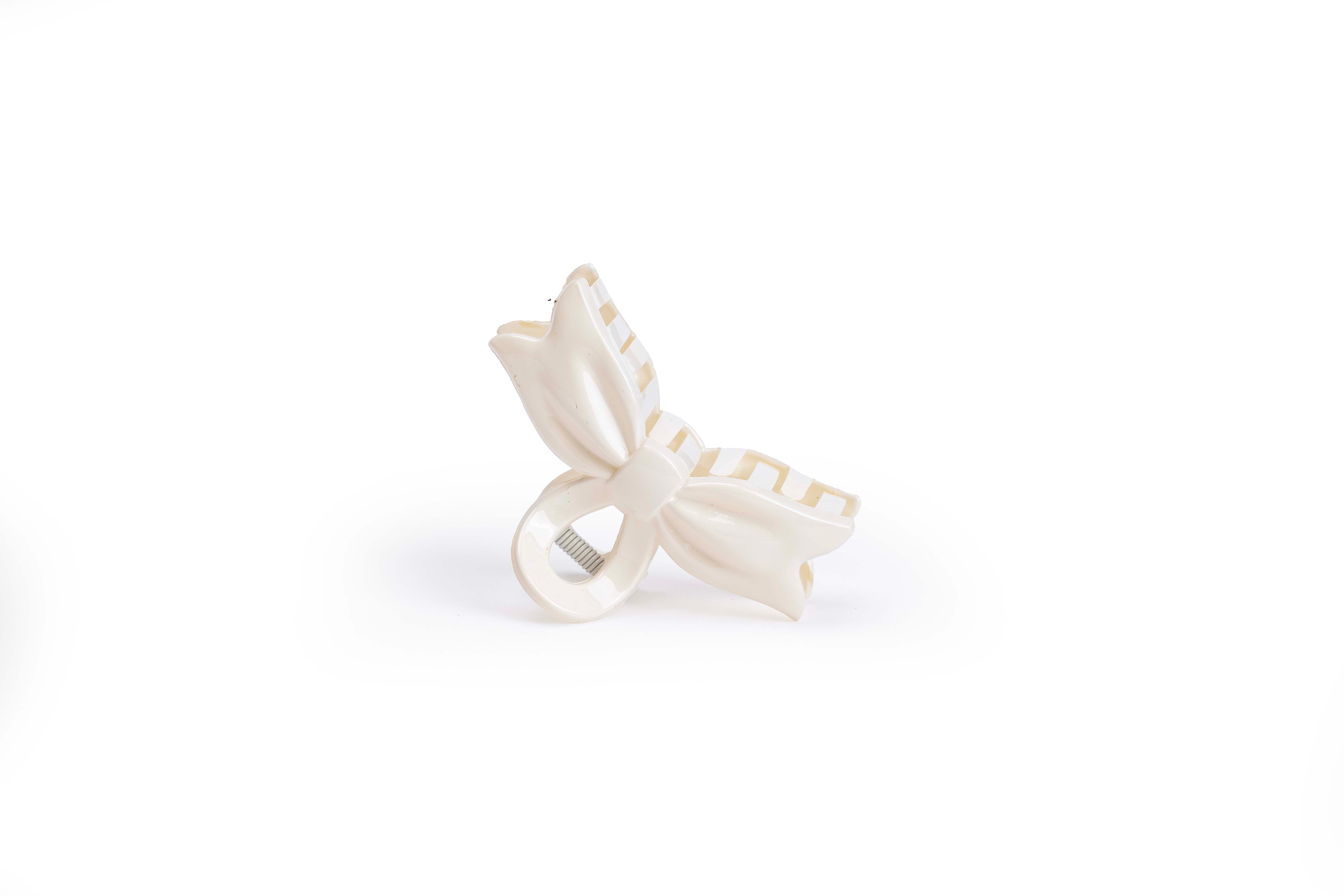 Ribbon Bloom Hair Claw