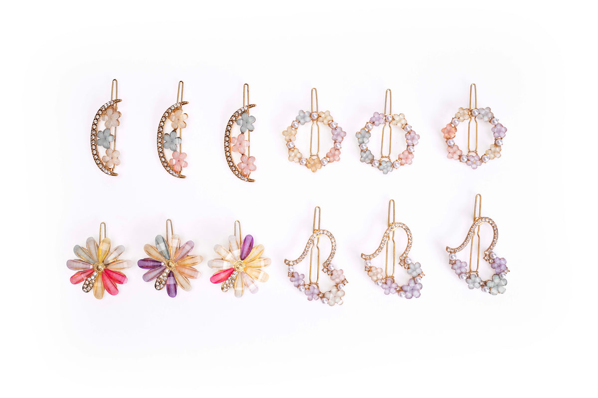 Floral Pearl Pin