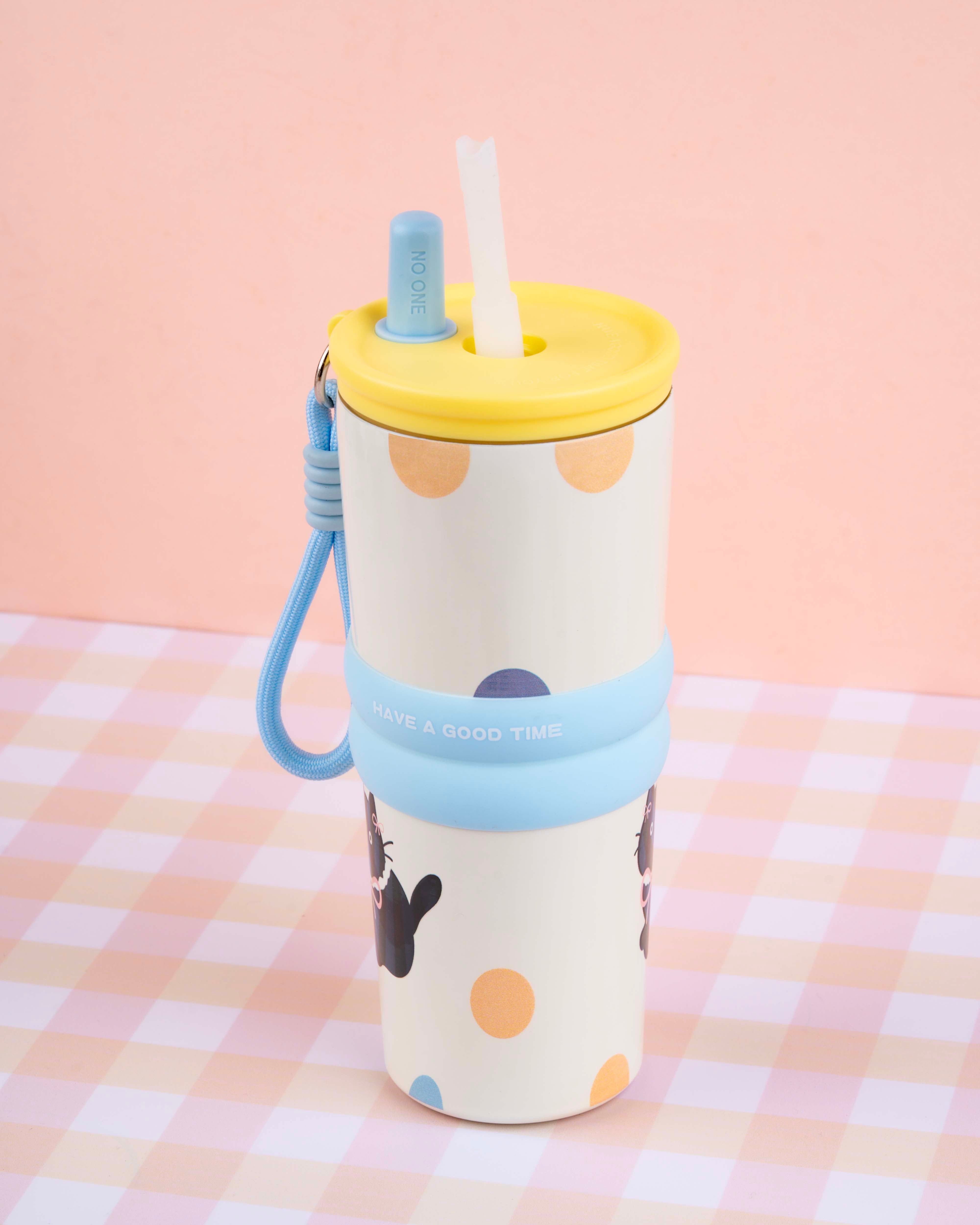 710 ML Stainless Steel Insulated Tumbler with Straw