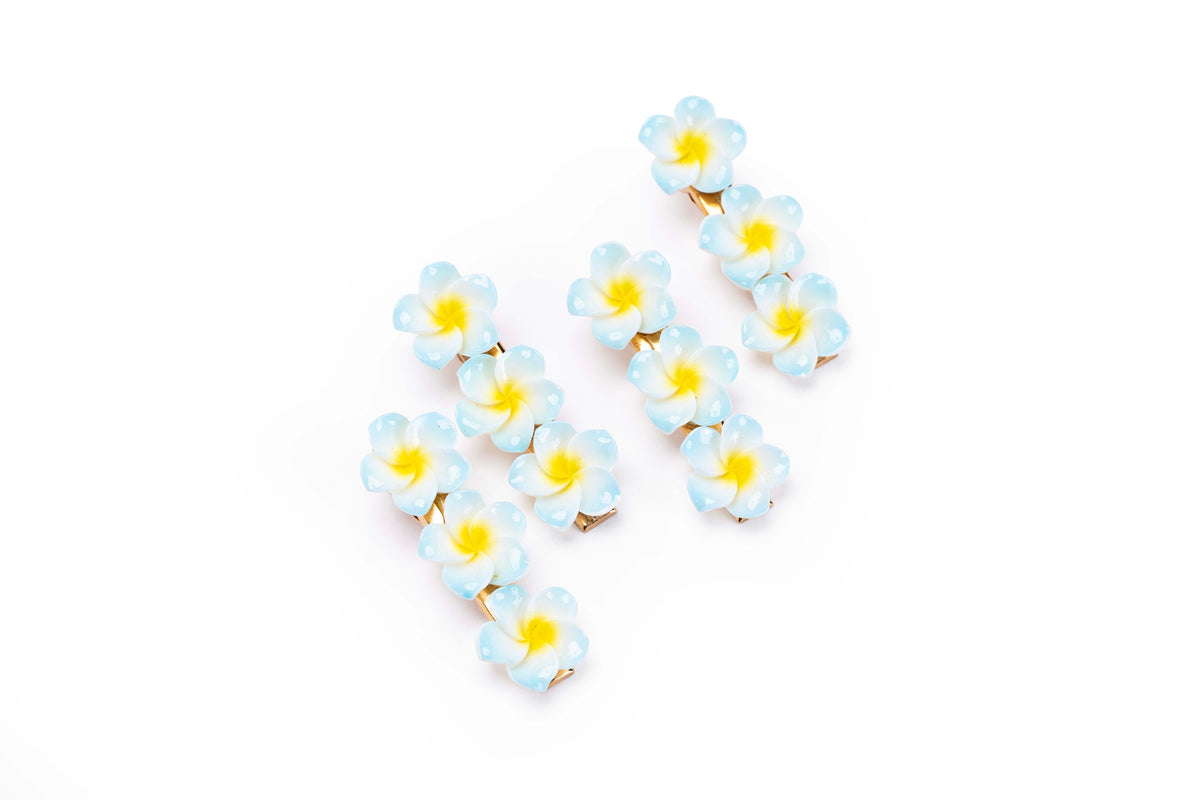 Floral Snap Clips