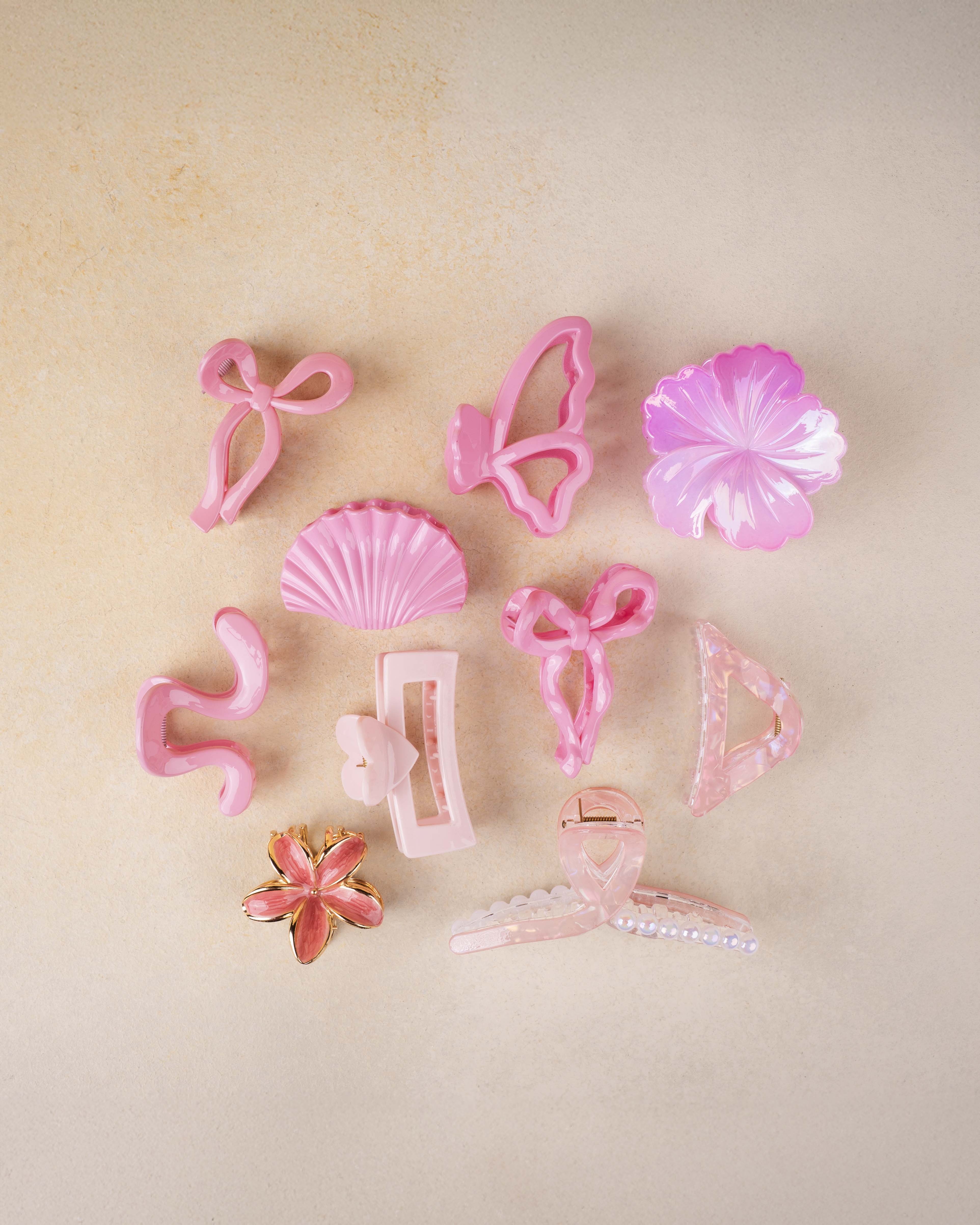 Pink Petal Claw – Set of 10