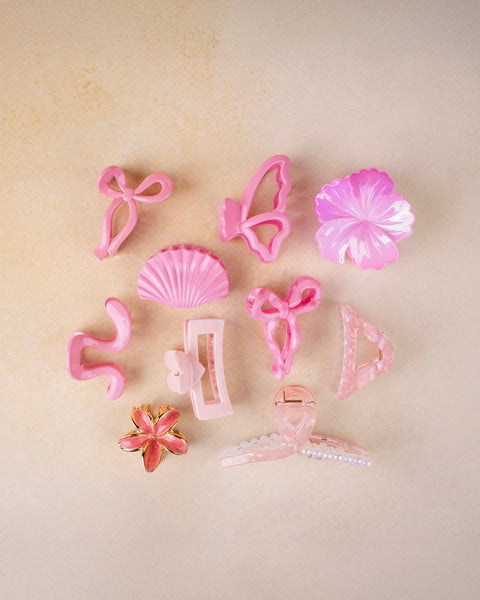 Pink Petal Claw – Set of 10