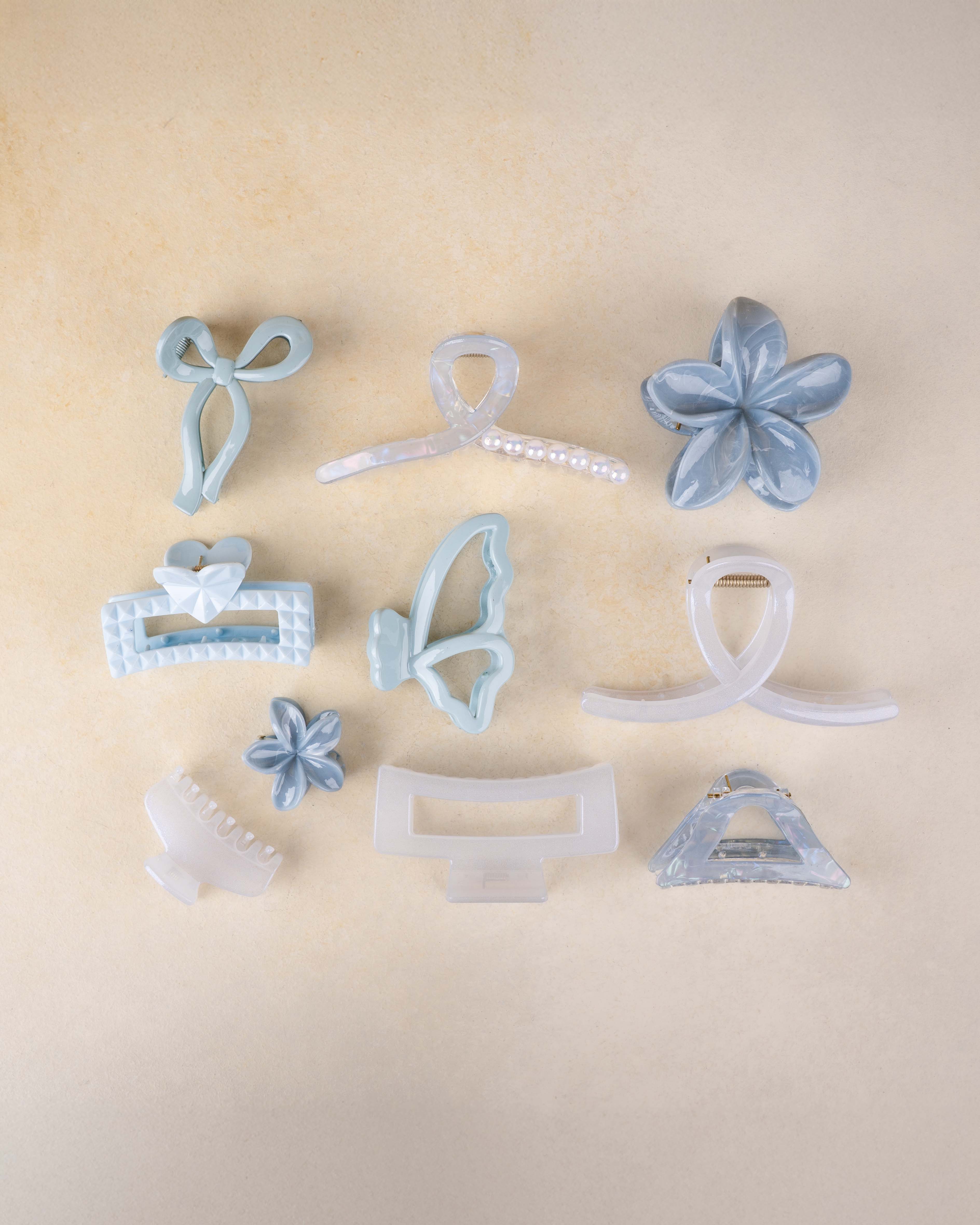 Blue Petal Claw – Set of 10