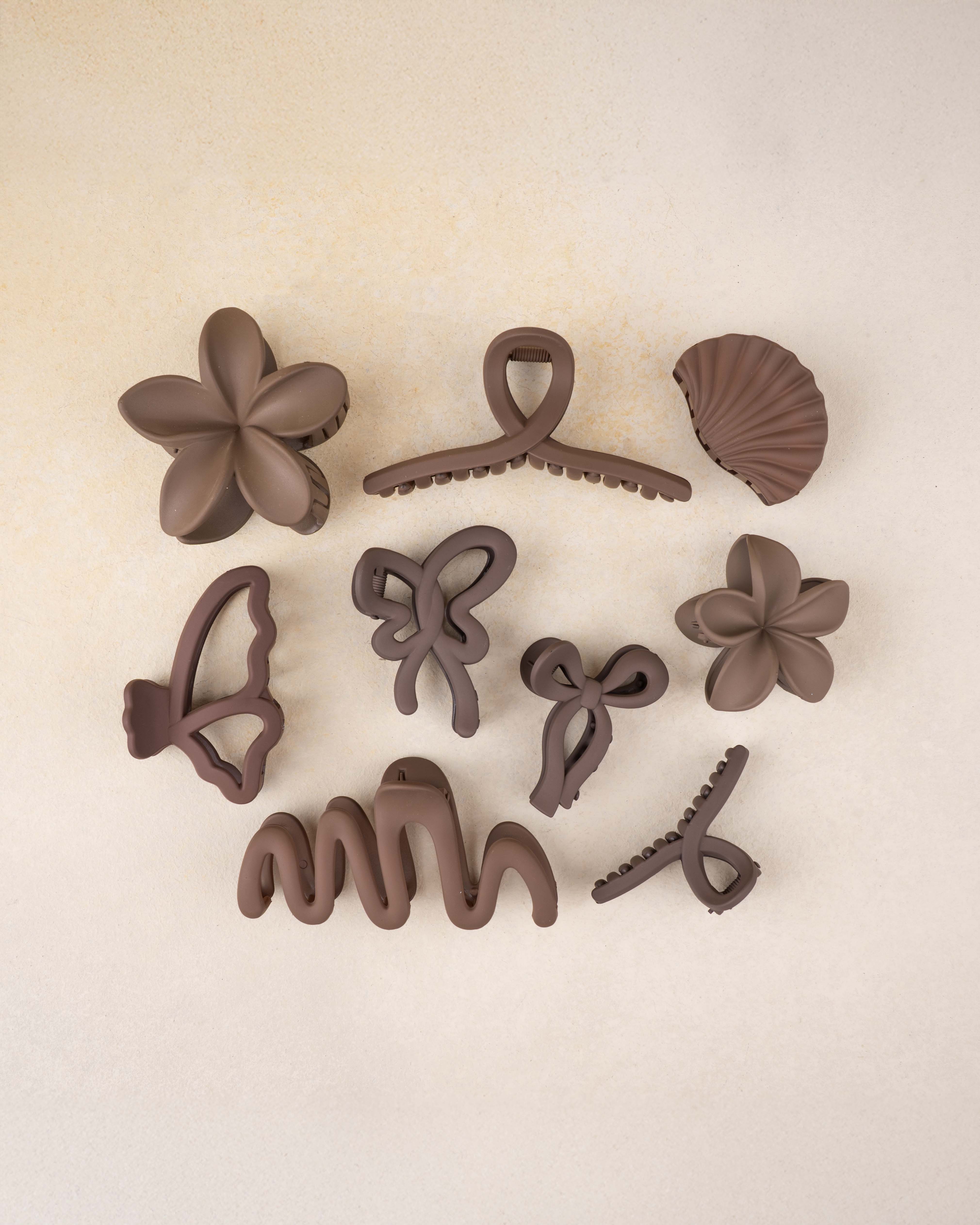 Mocha Charm Claw – Set of 9