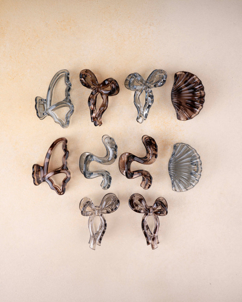 Mocha Crystal Claw – Set of 10