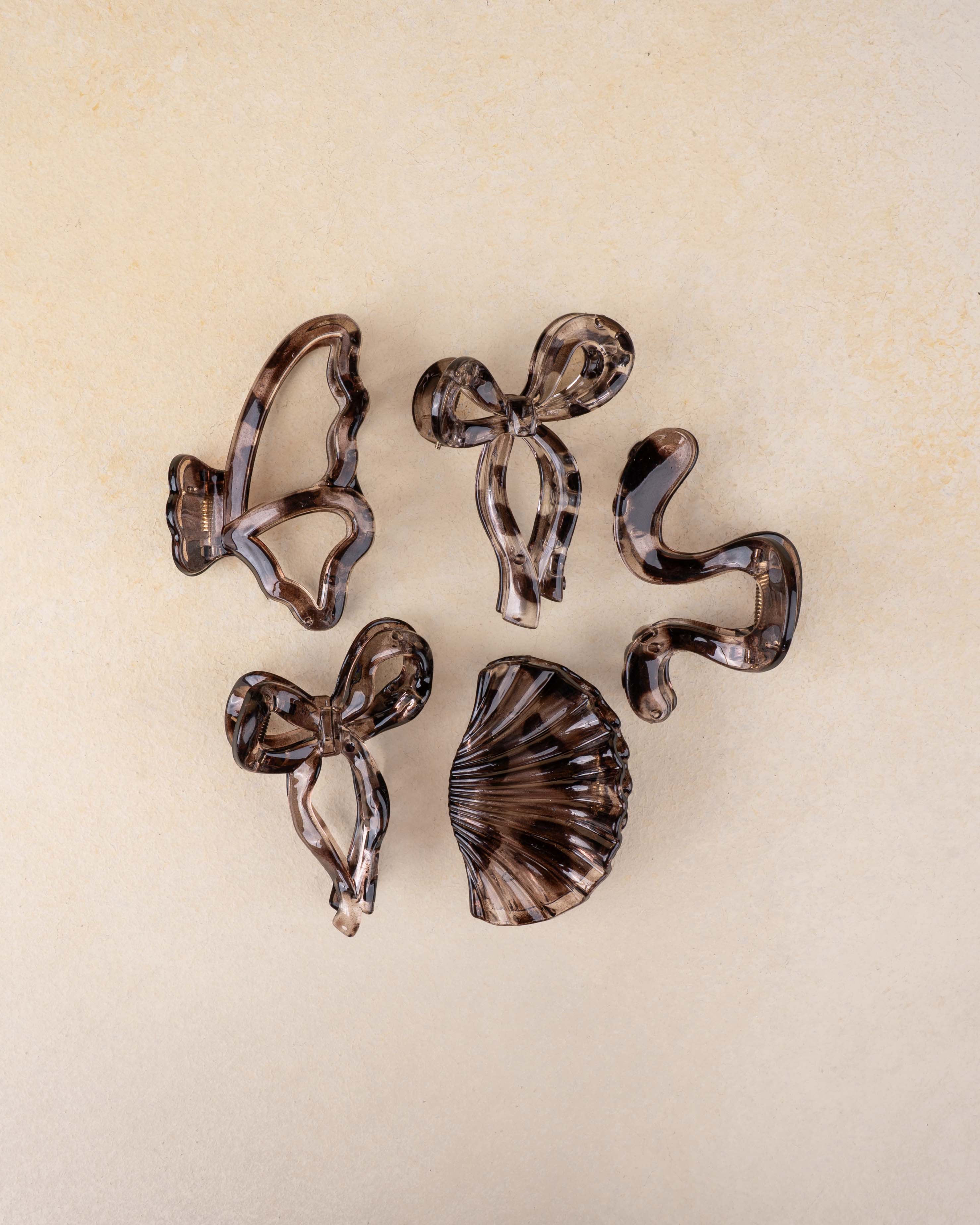 Mocha Muse Claw – Set of 5