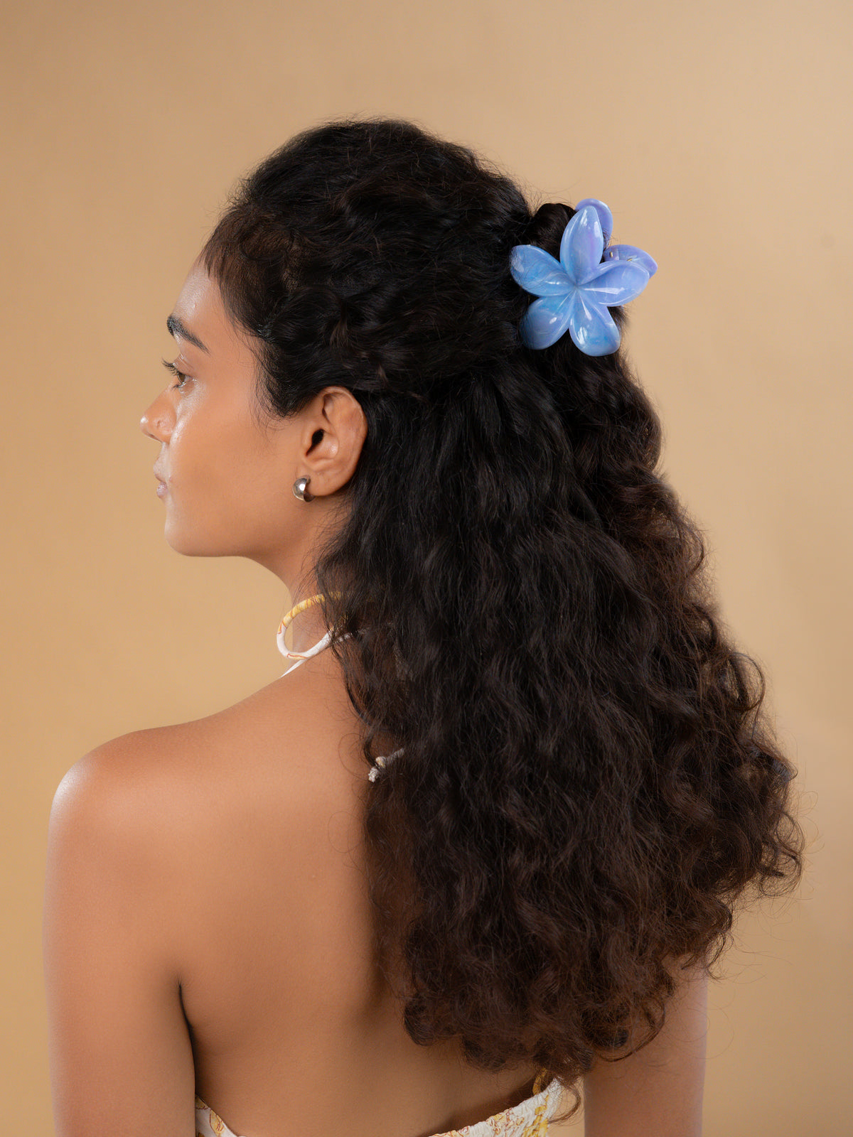 Triple Flower Hair Clip Set – 3 Pieces