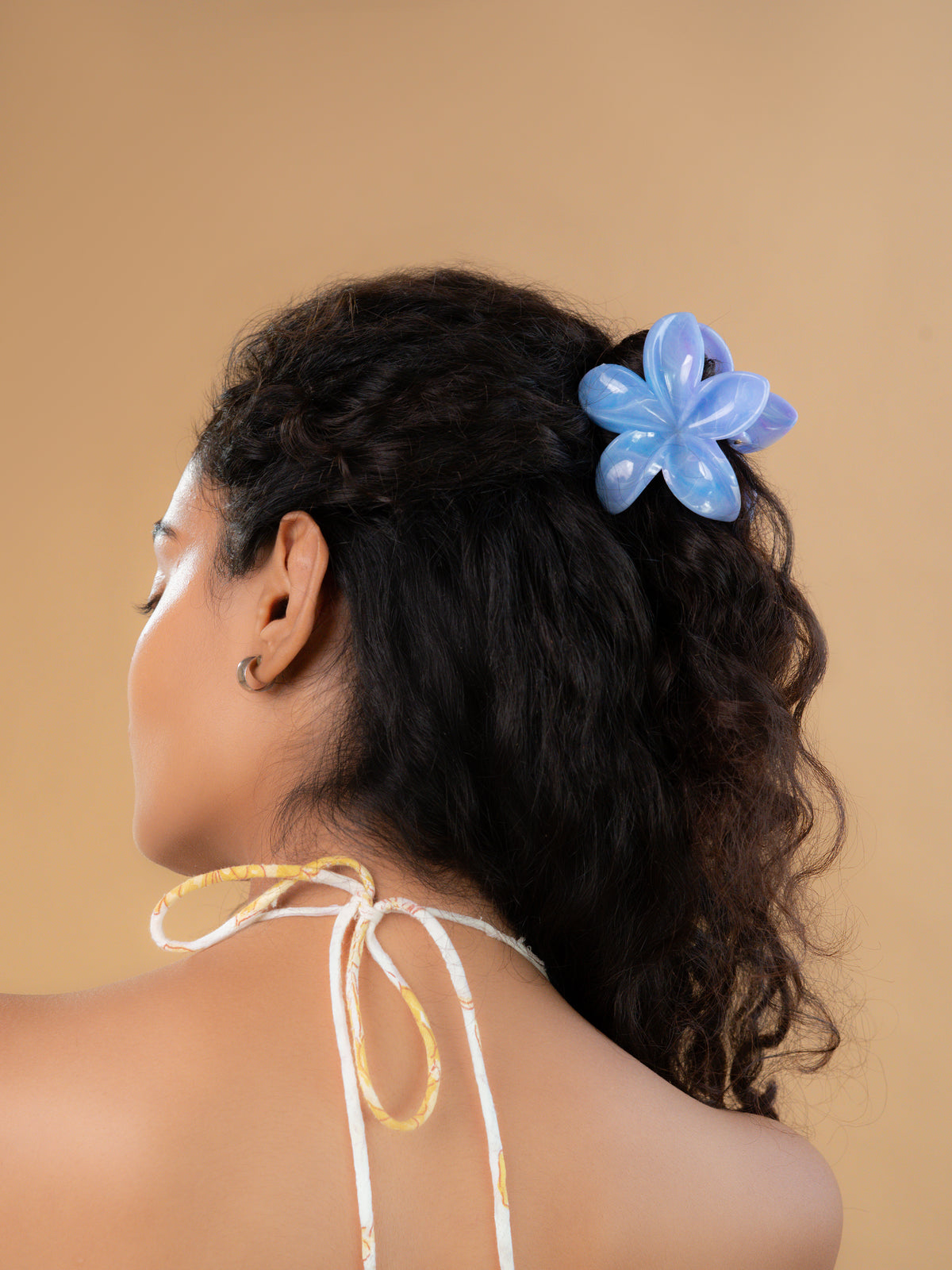 Triple Flower Hair Clip Set – 3 Pieces