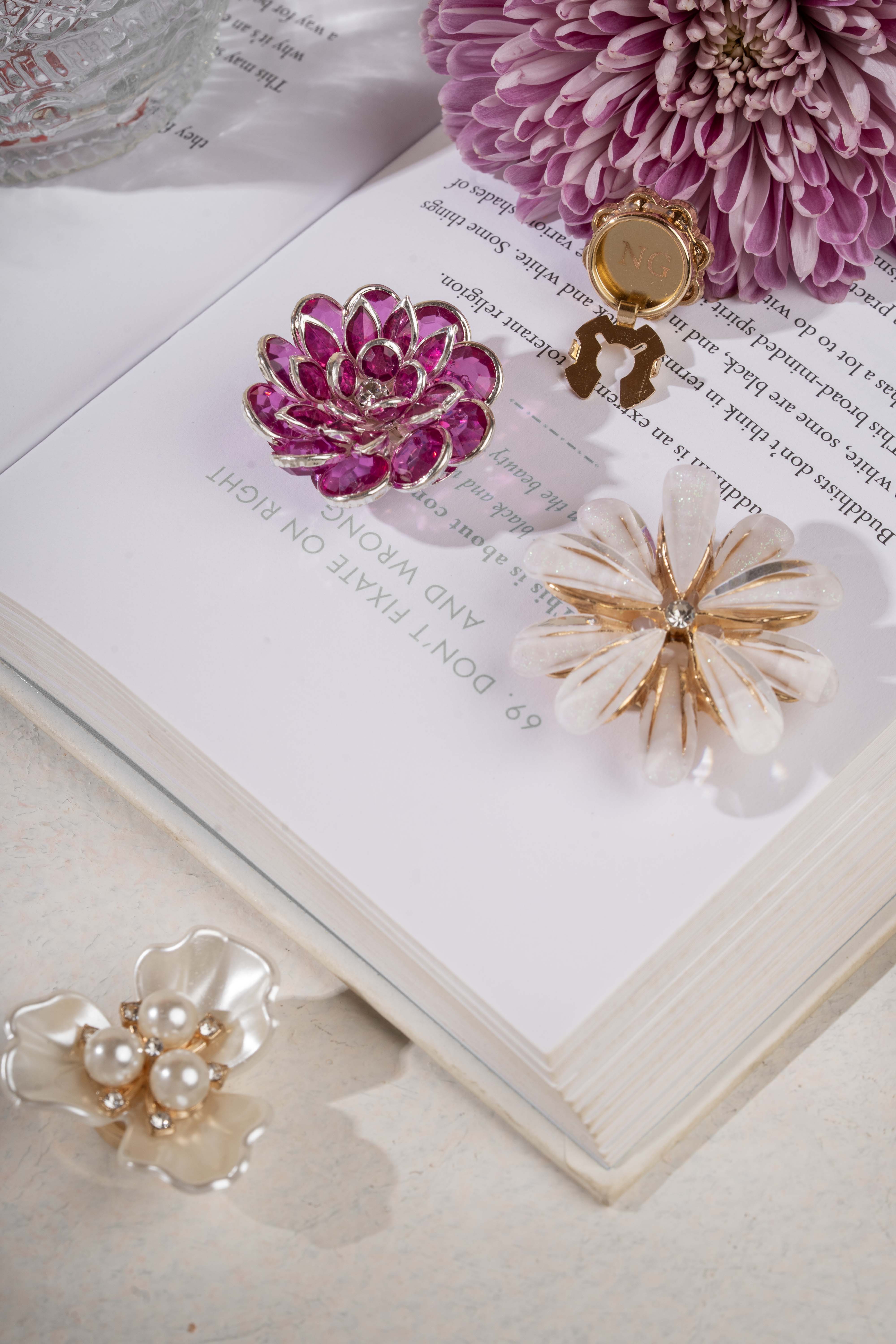 Pink Floral Petal