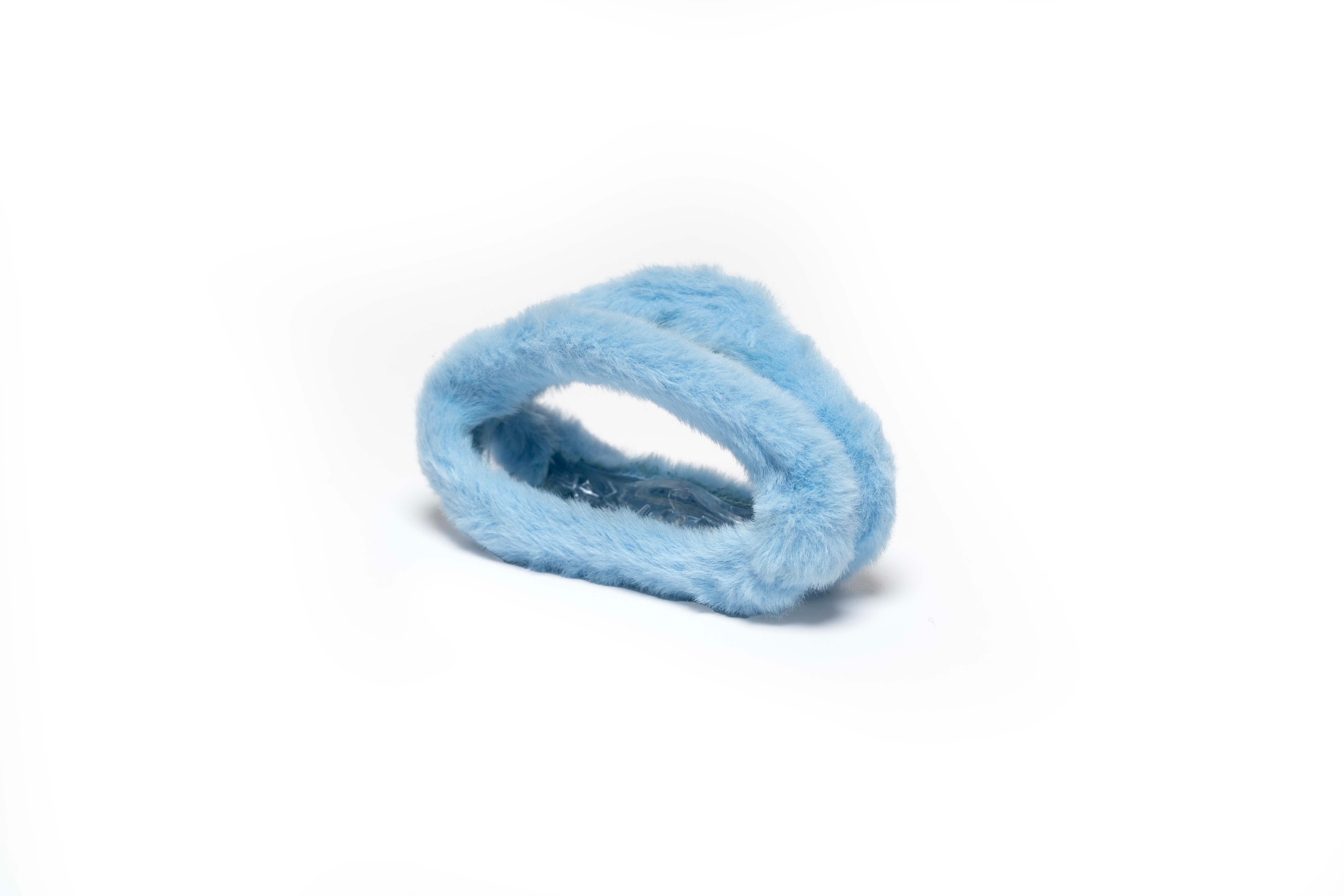 Plush Oval Hair Claw