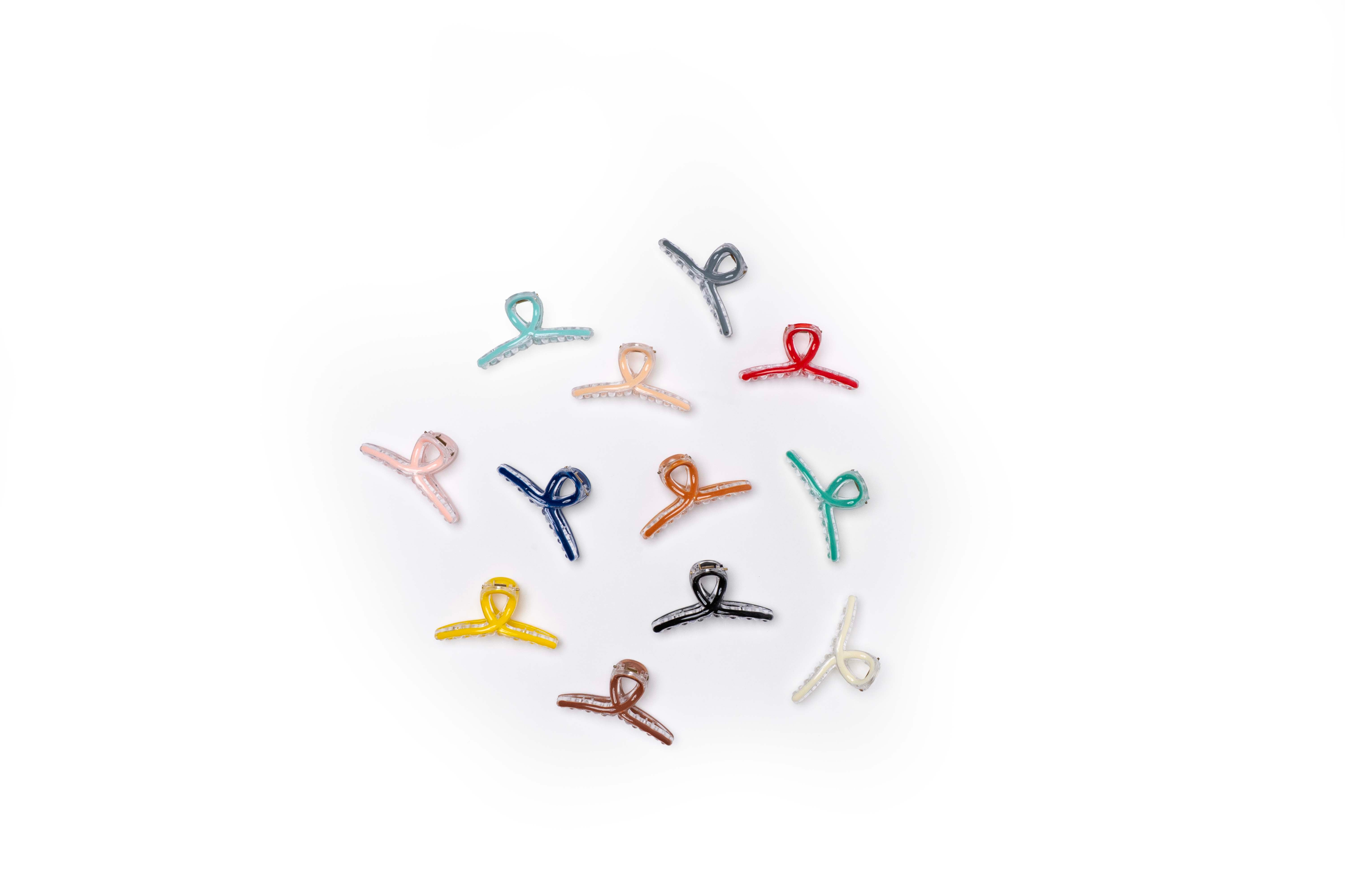 Ribbon Hair Claw Clip – Medium