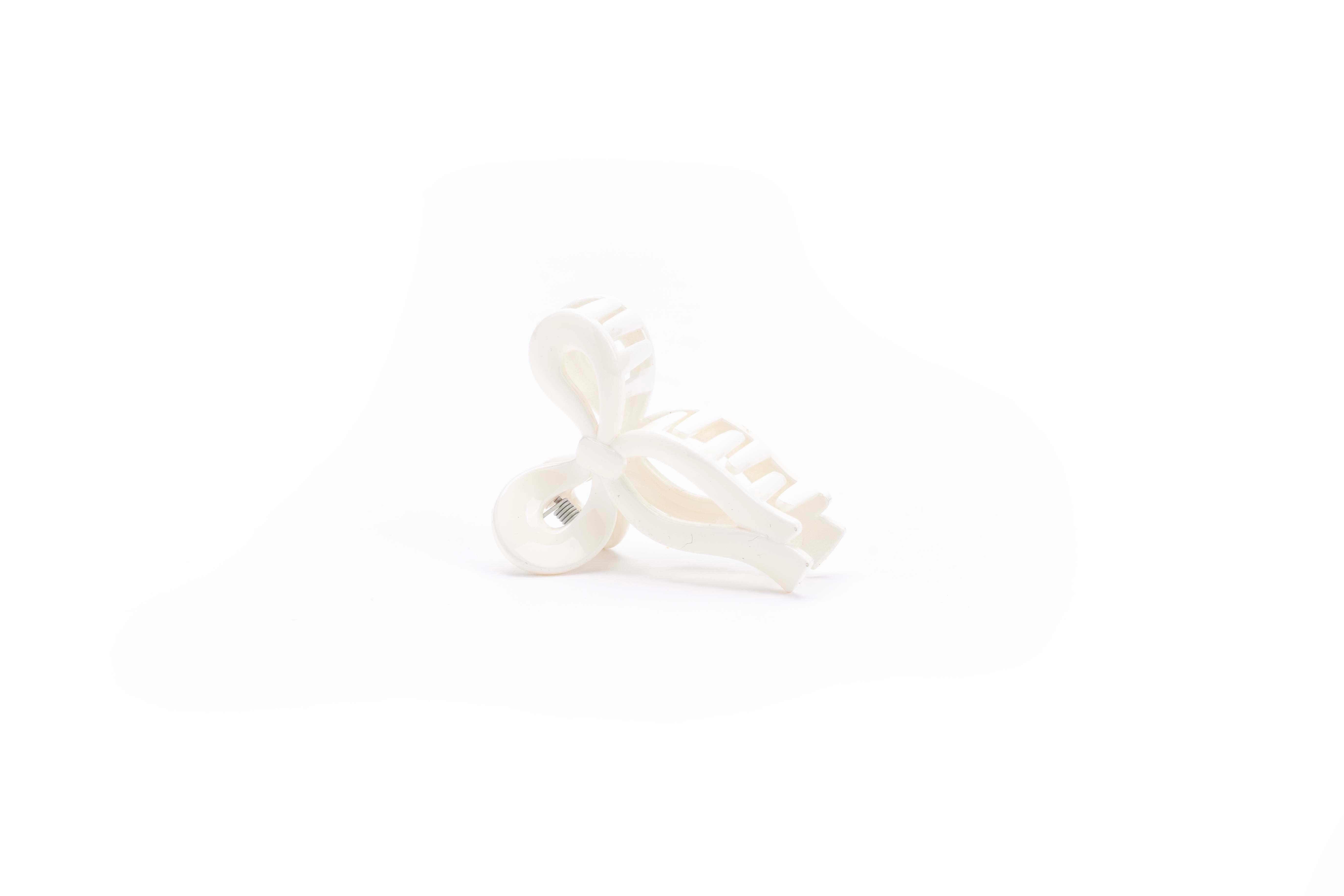 Glossy Ribbon Bow Hair Claw