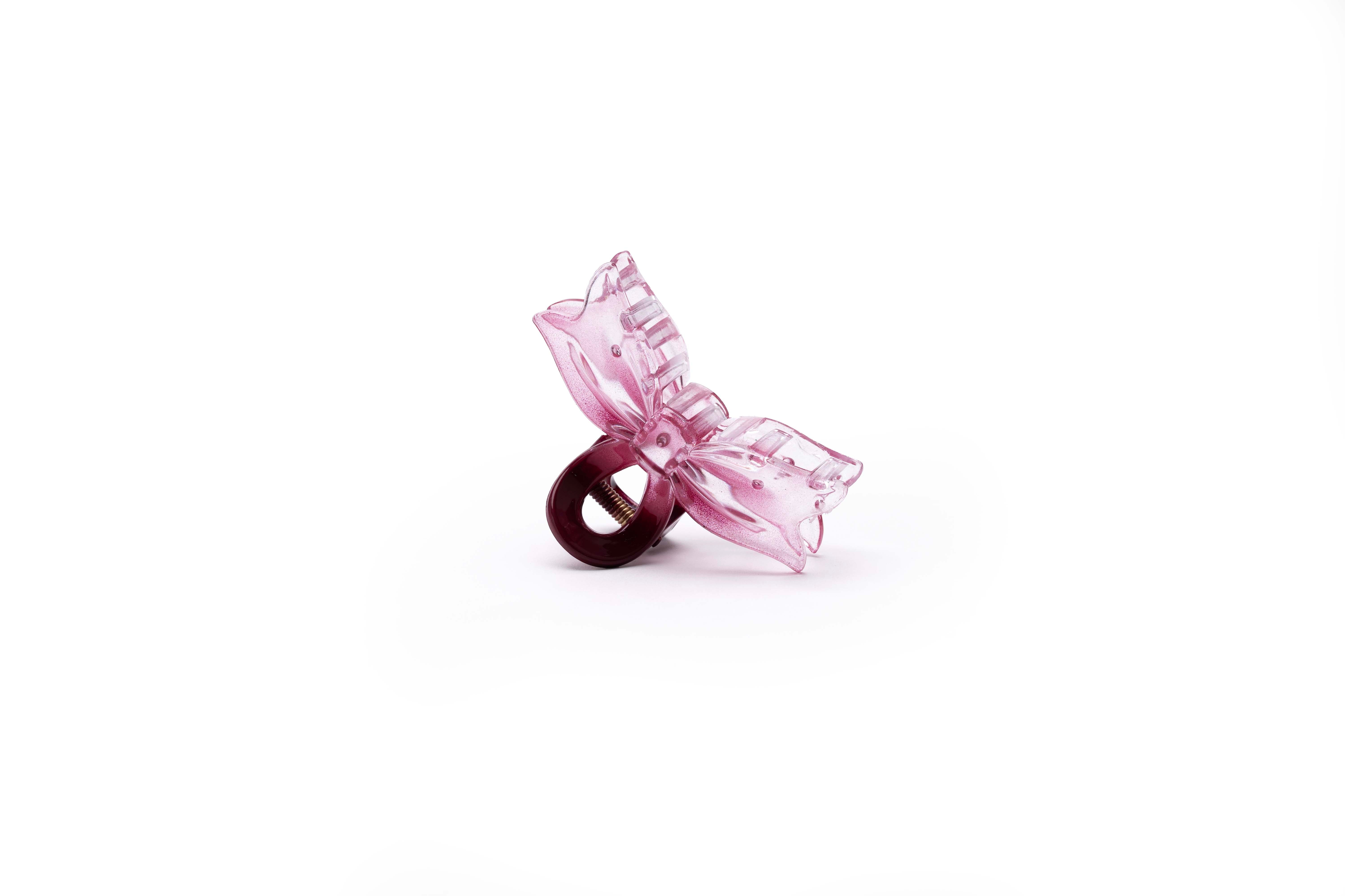 Crystal Ribbon Hair Claw