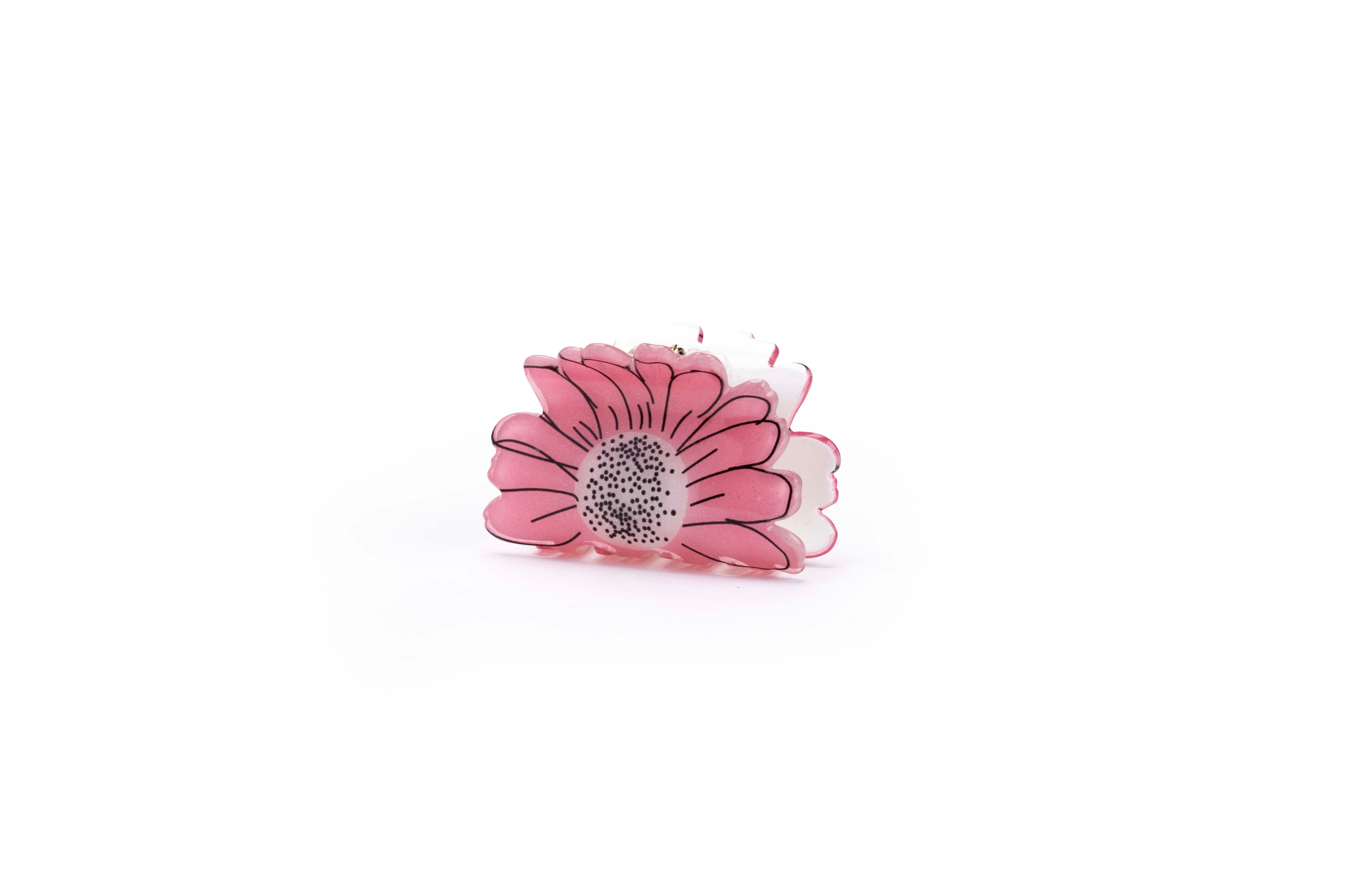 Floral Petal Hair Claw
