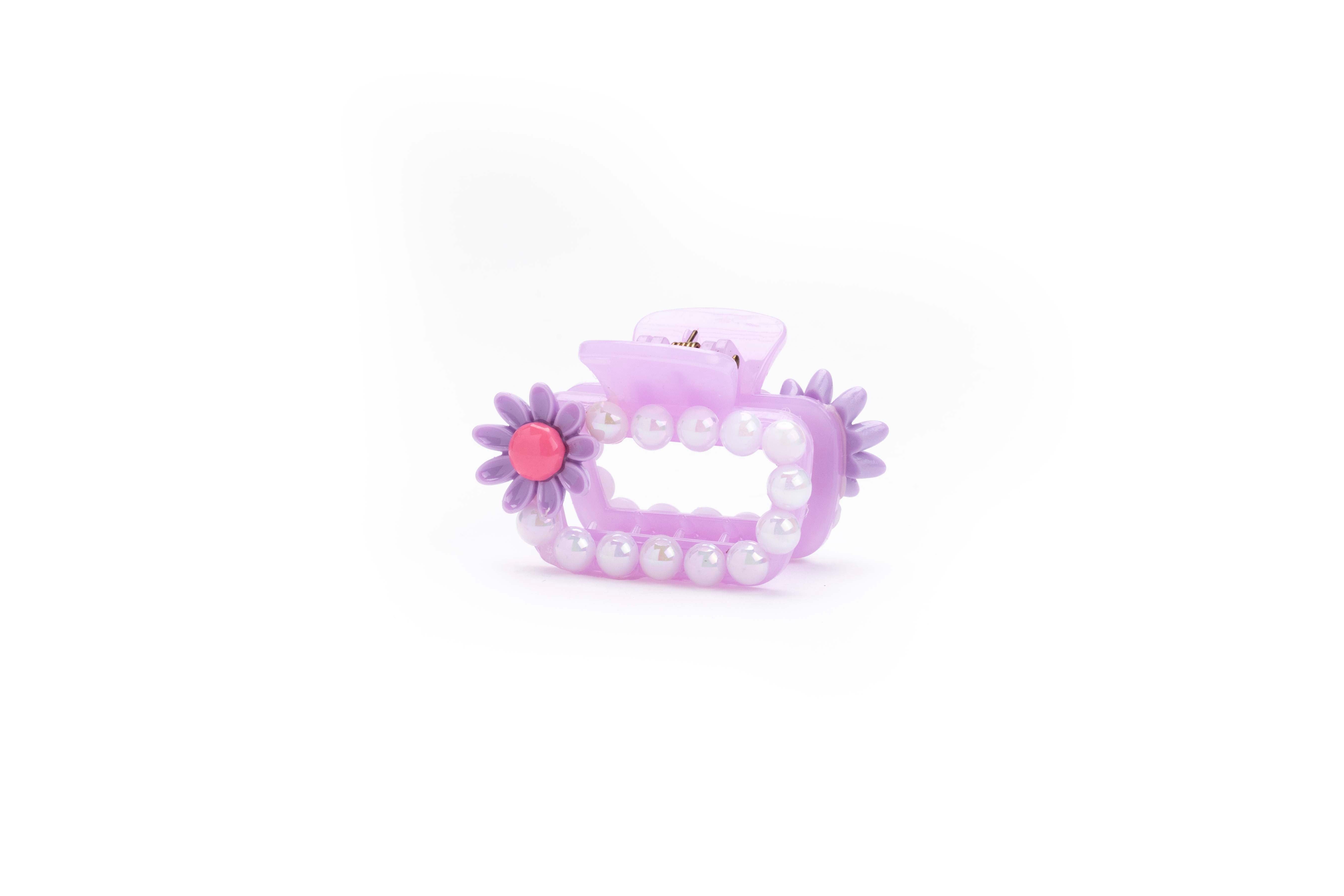 Pearl Daisy Hair Claw