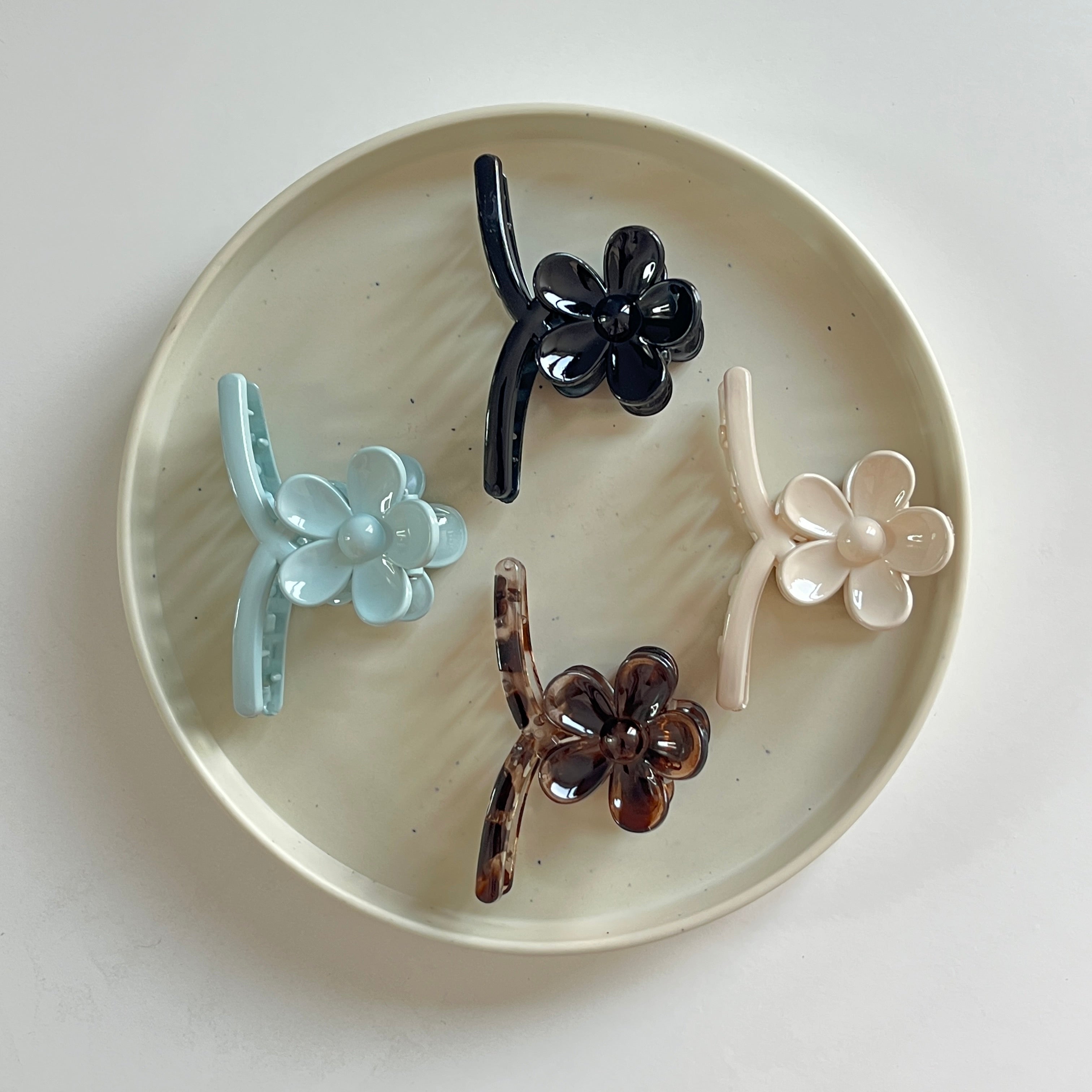 Daisy Arc Hair Claw Set (12 pcs)