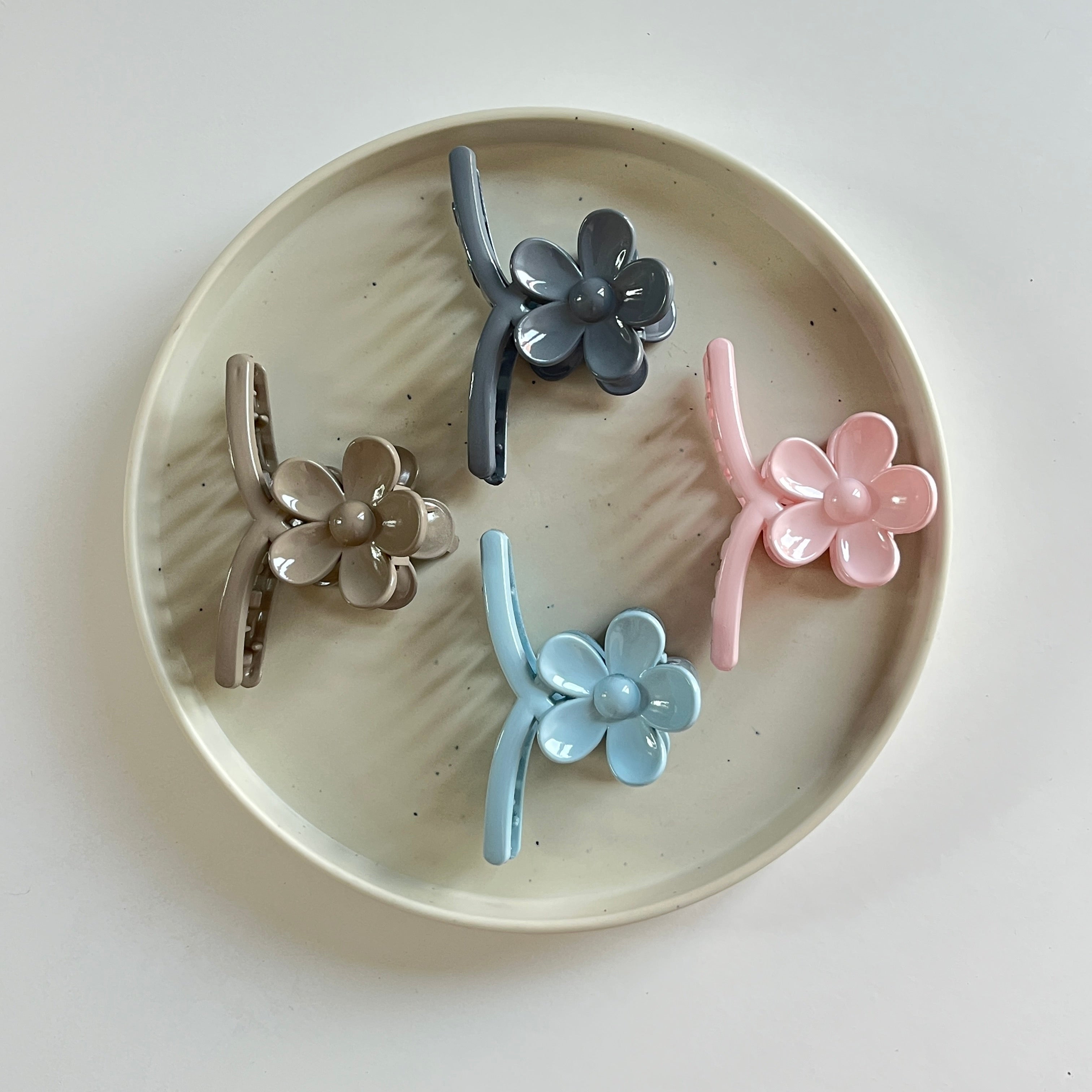 Daisy Arc Hair Claw Set (12 pcs)