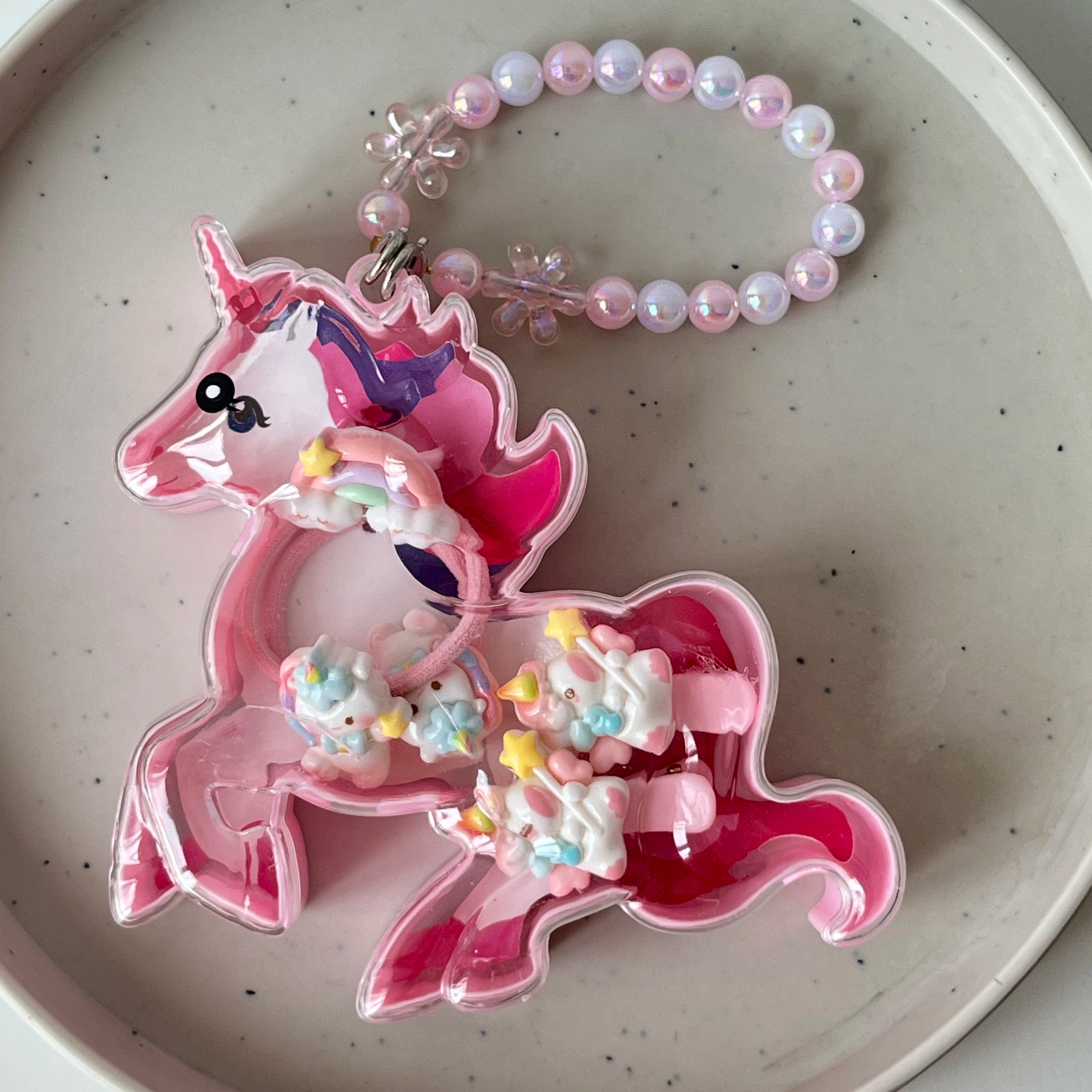 Unicorn Hair Accessories Kit – Pink