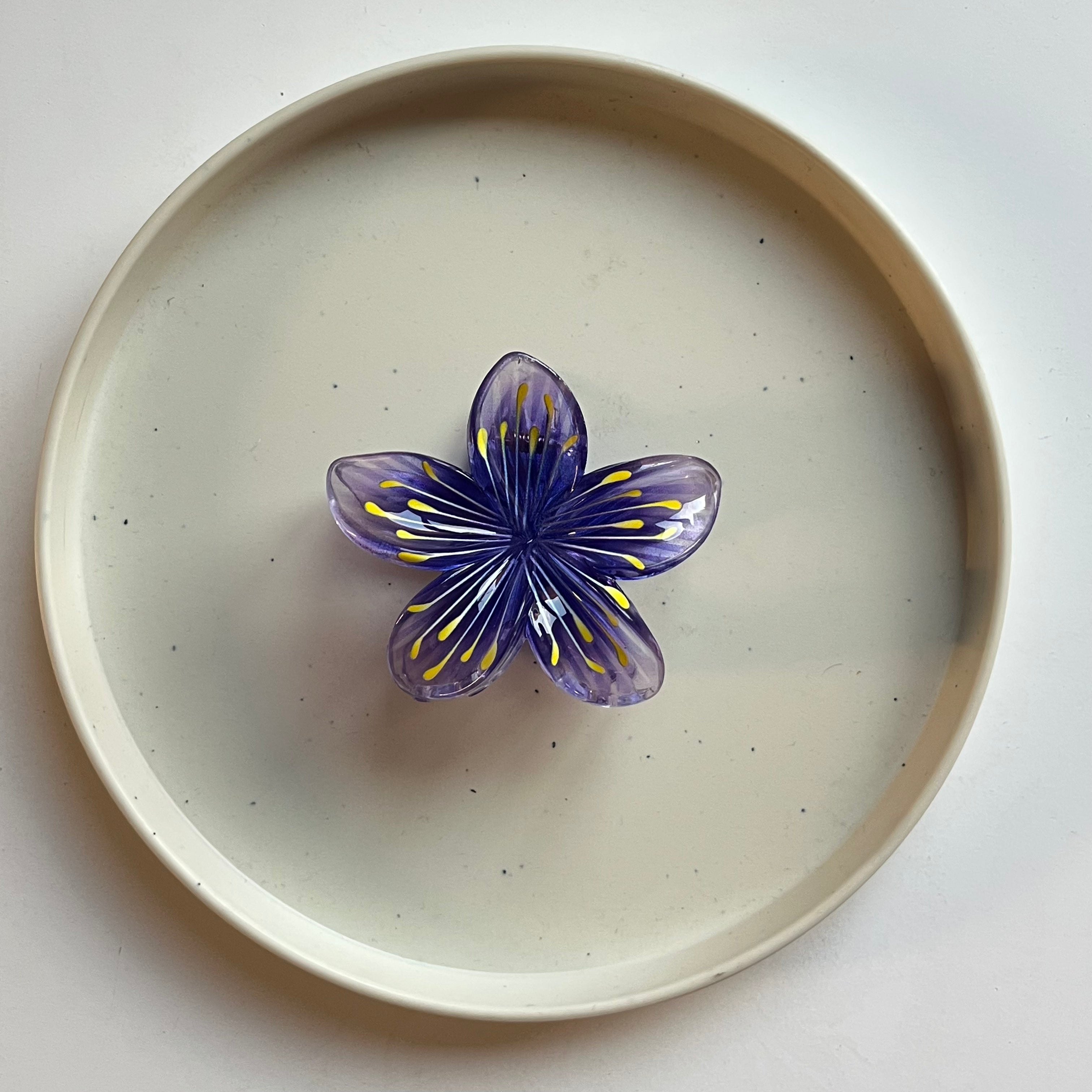 Radiant Petal Bloom Hair Claw