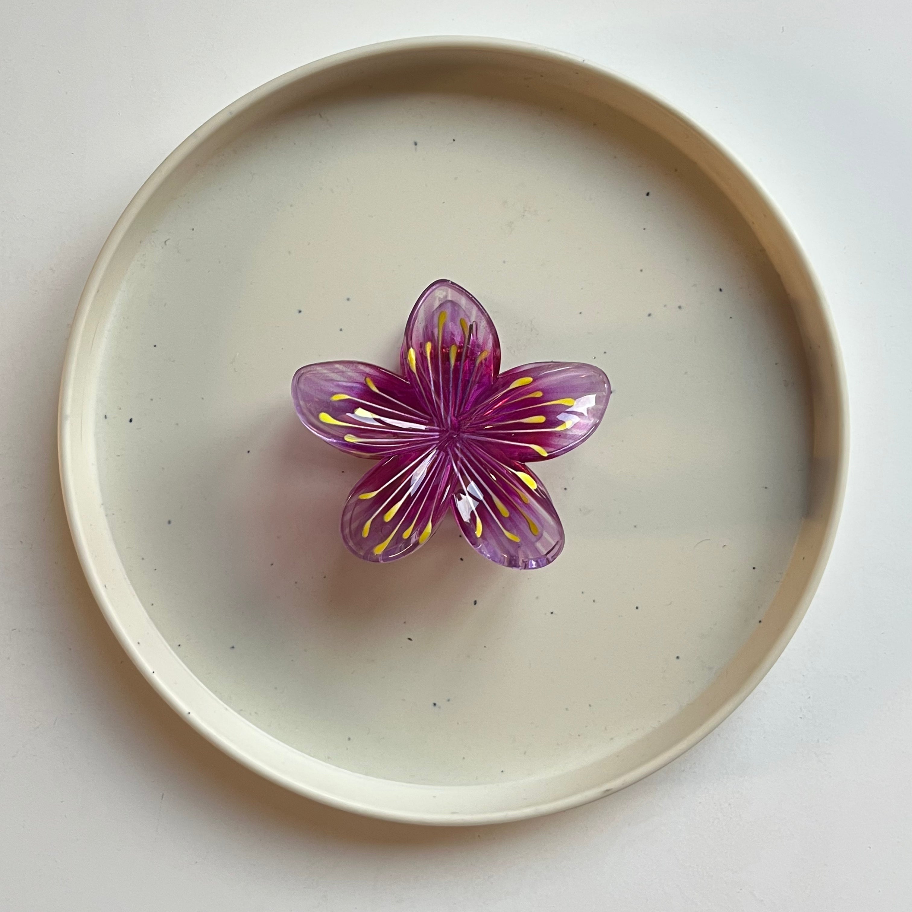 Radiant Petal Bloom Hair Claw