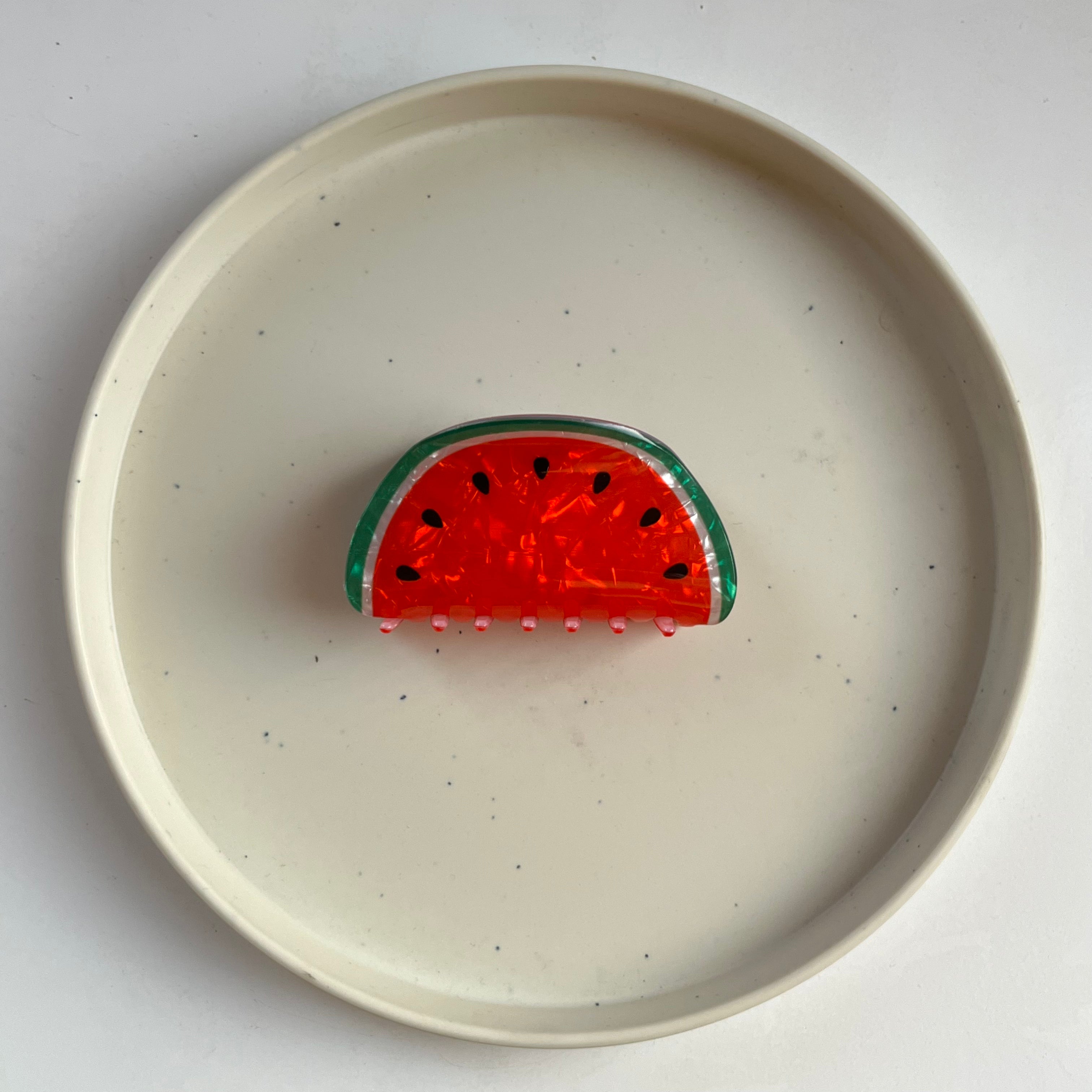 Watermelon Large Hair Claw