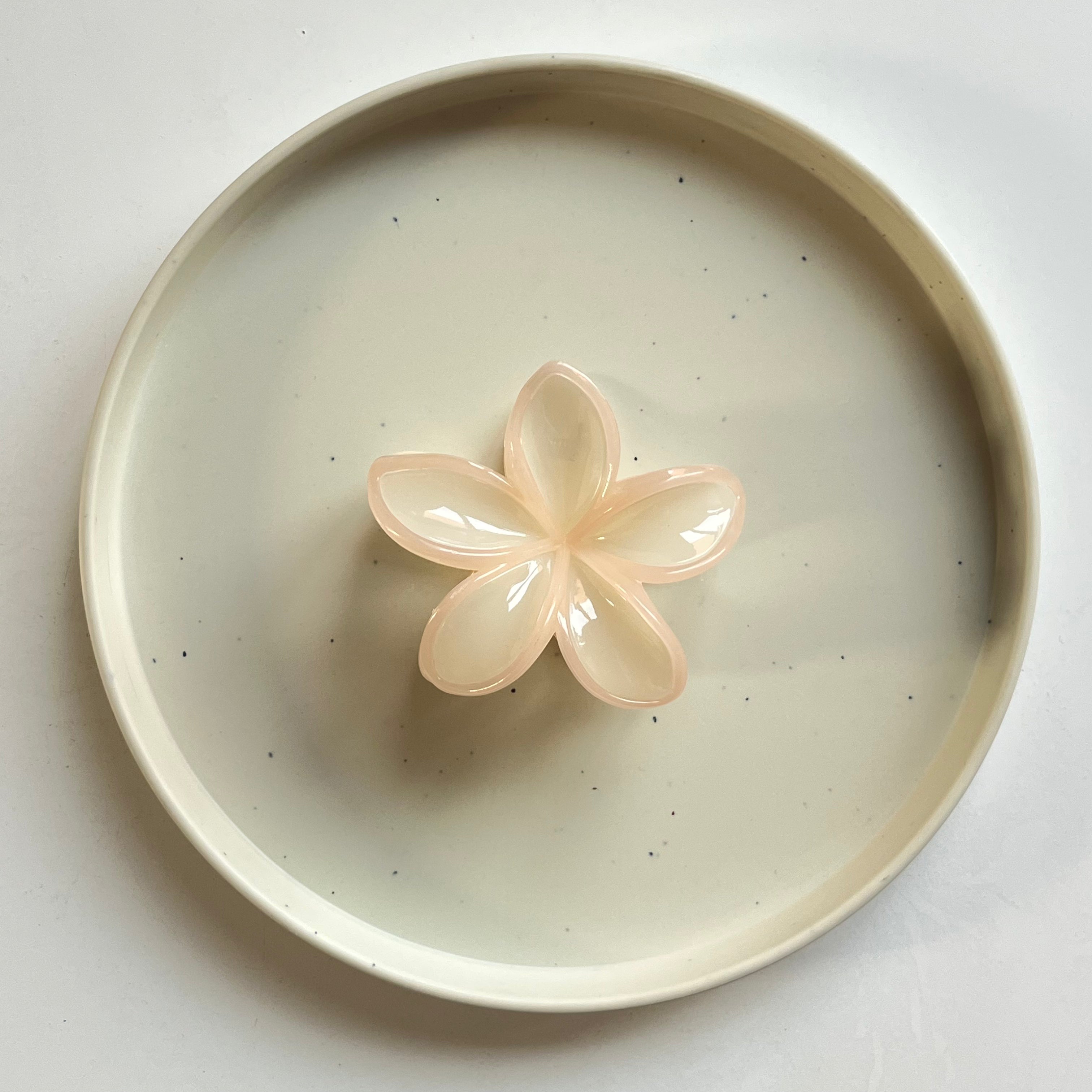 Pastel Petal Large Hair Claw