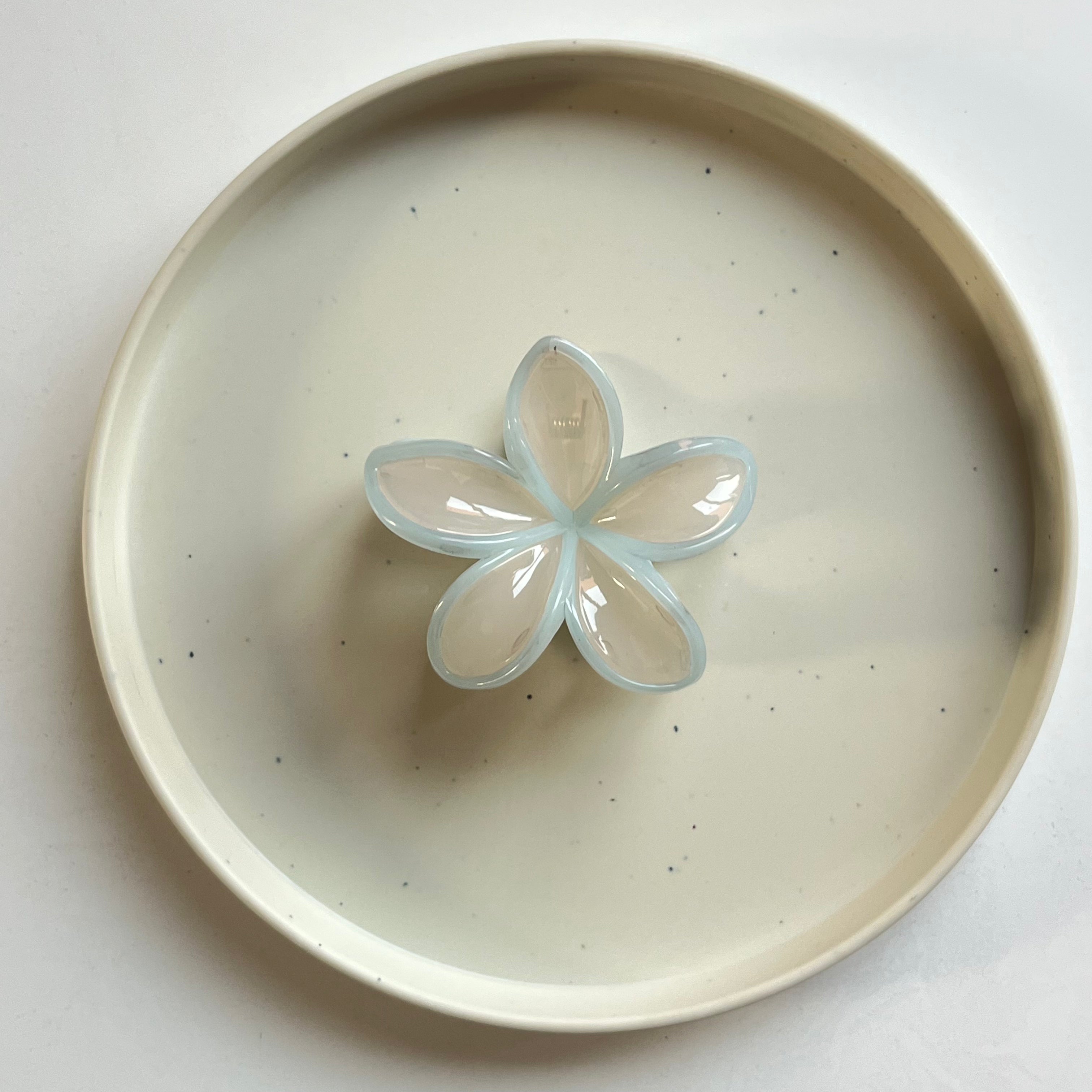 Pastel Petal Large Hair Claw