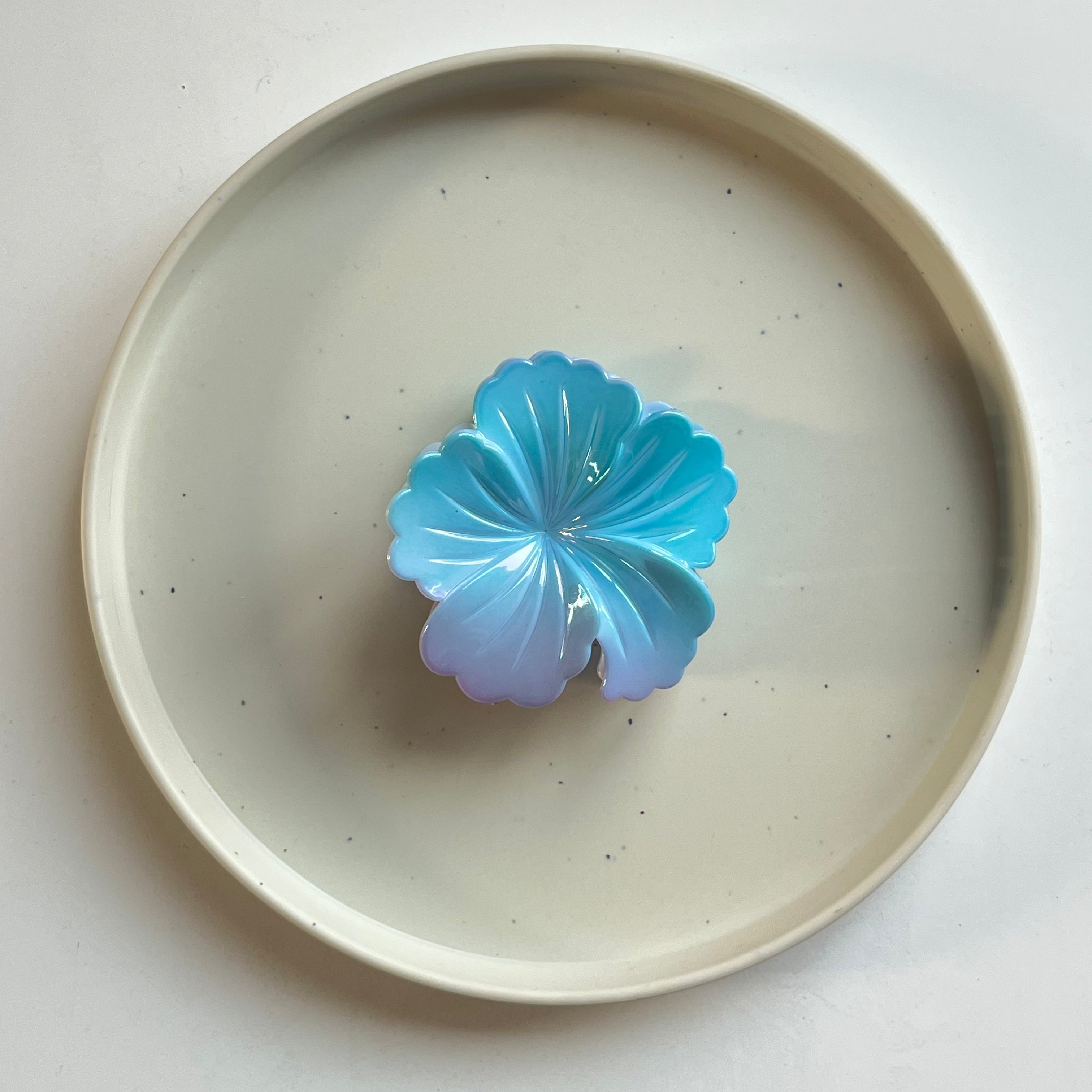 Iridescent Bloom Large Hair Claw