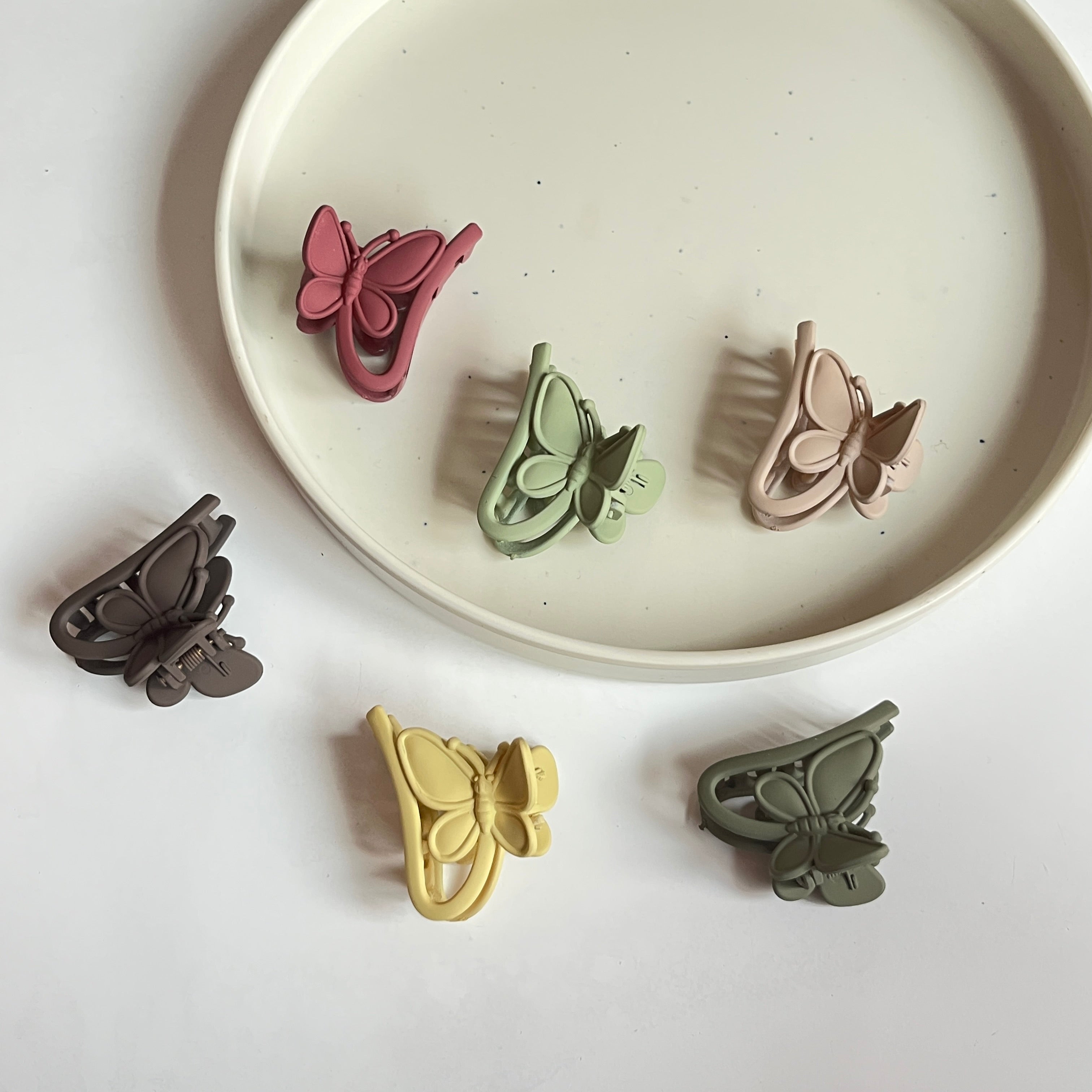 Butterfly Hair Claw – Set of 6