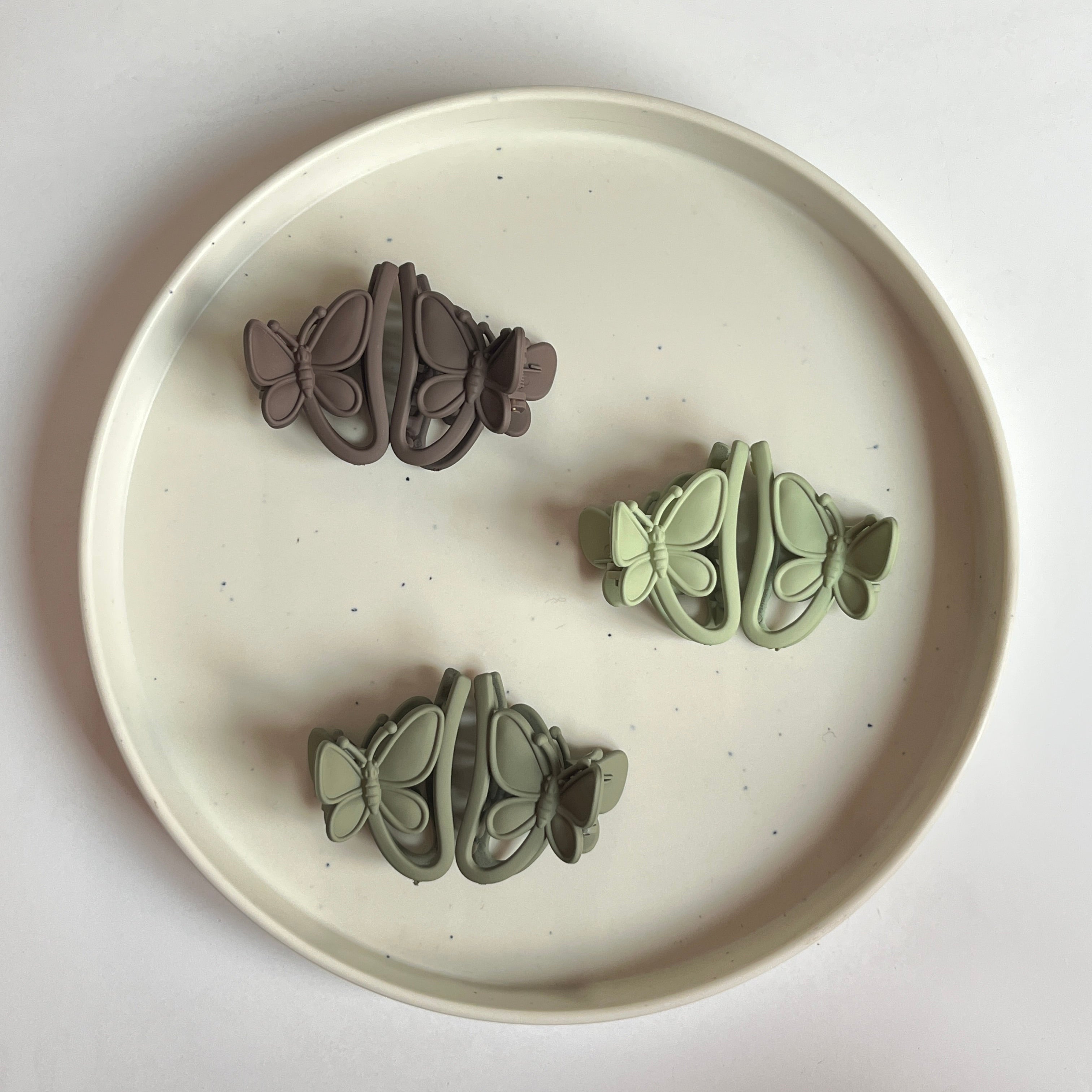 Butterfly Hair Claw – Set of 6