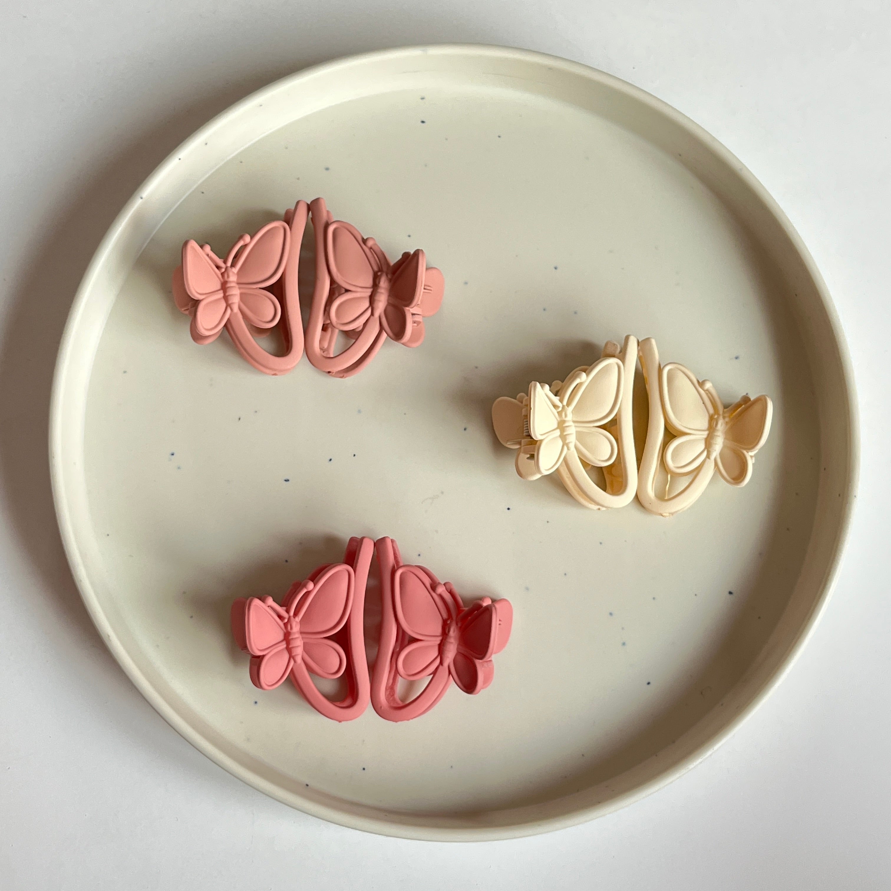 Butterfly Hair Claw – Set of 6