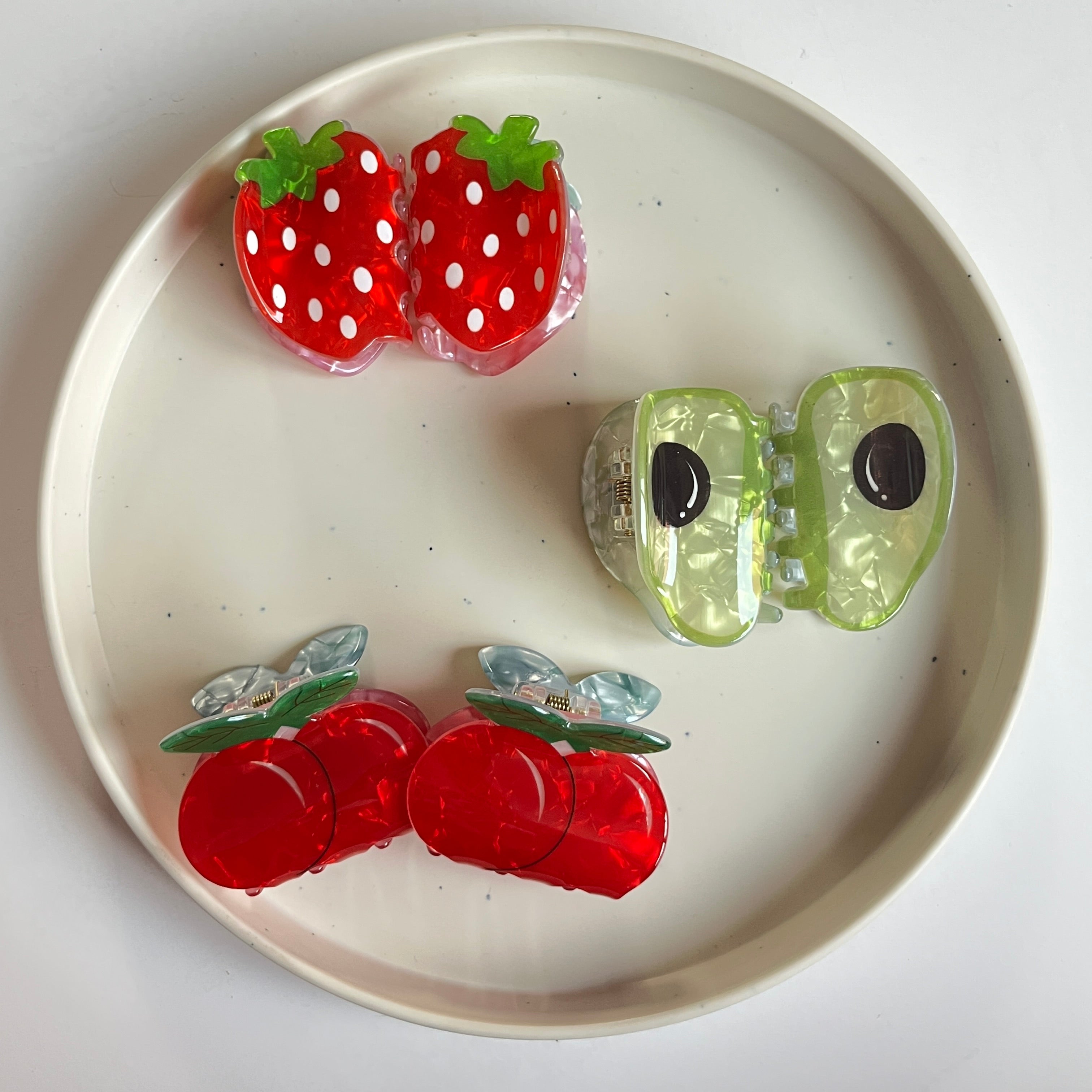 Fruit Hair Claw – Set of 6