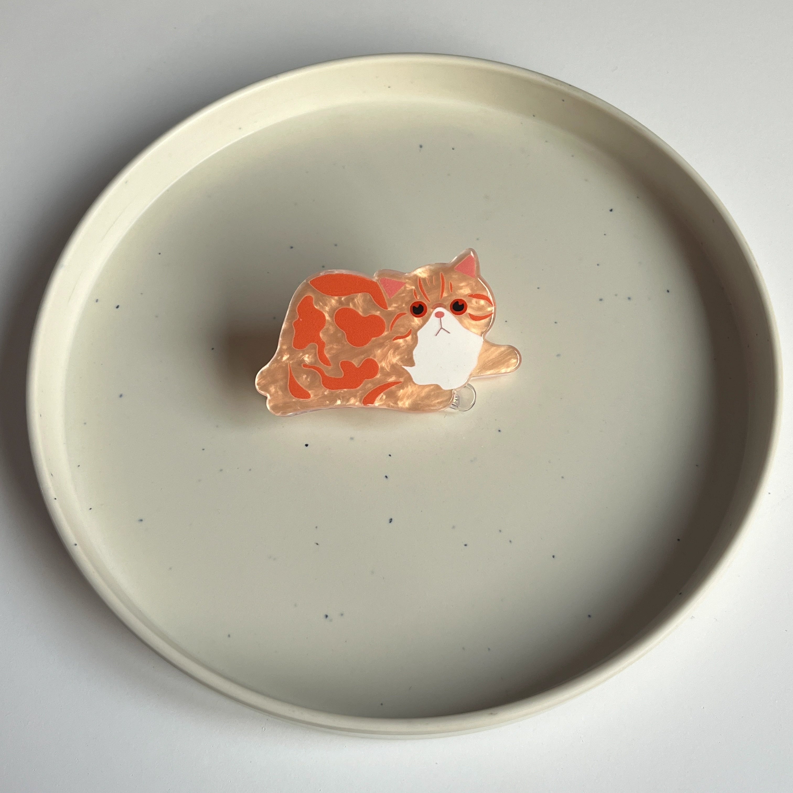 Orange Cat Hair Claw