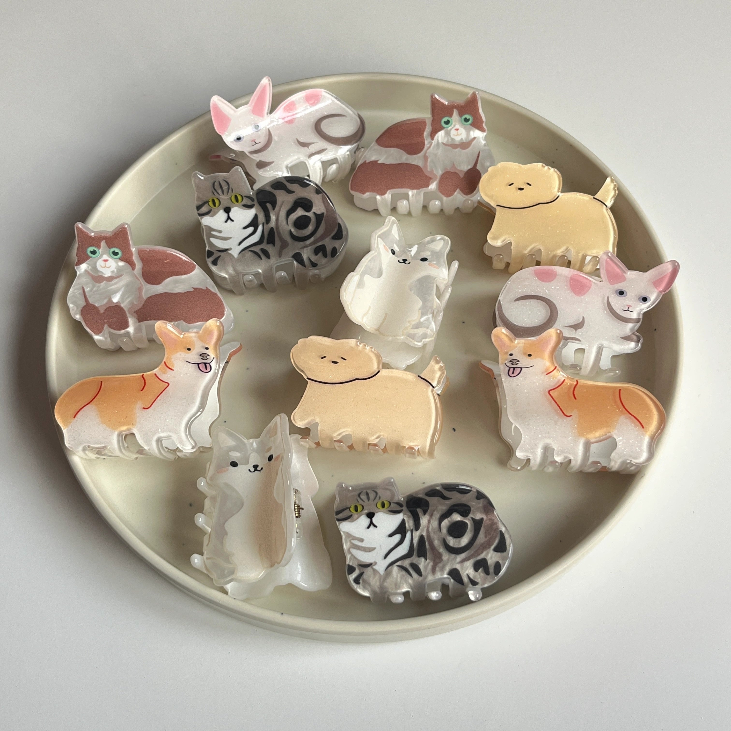 Pet Hair Claw – Set of 12